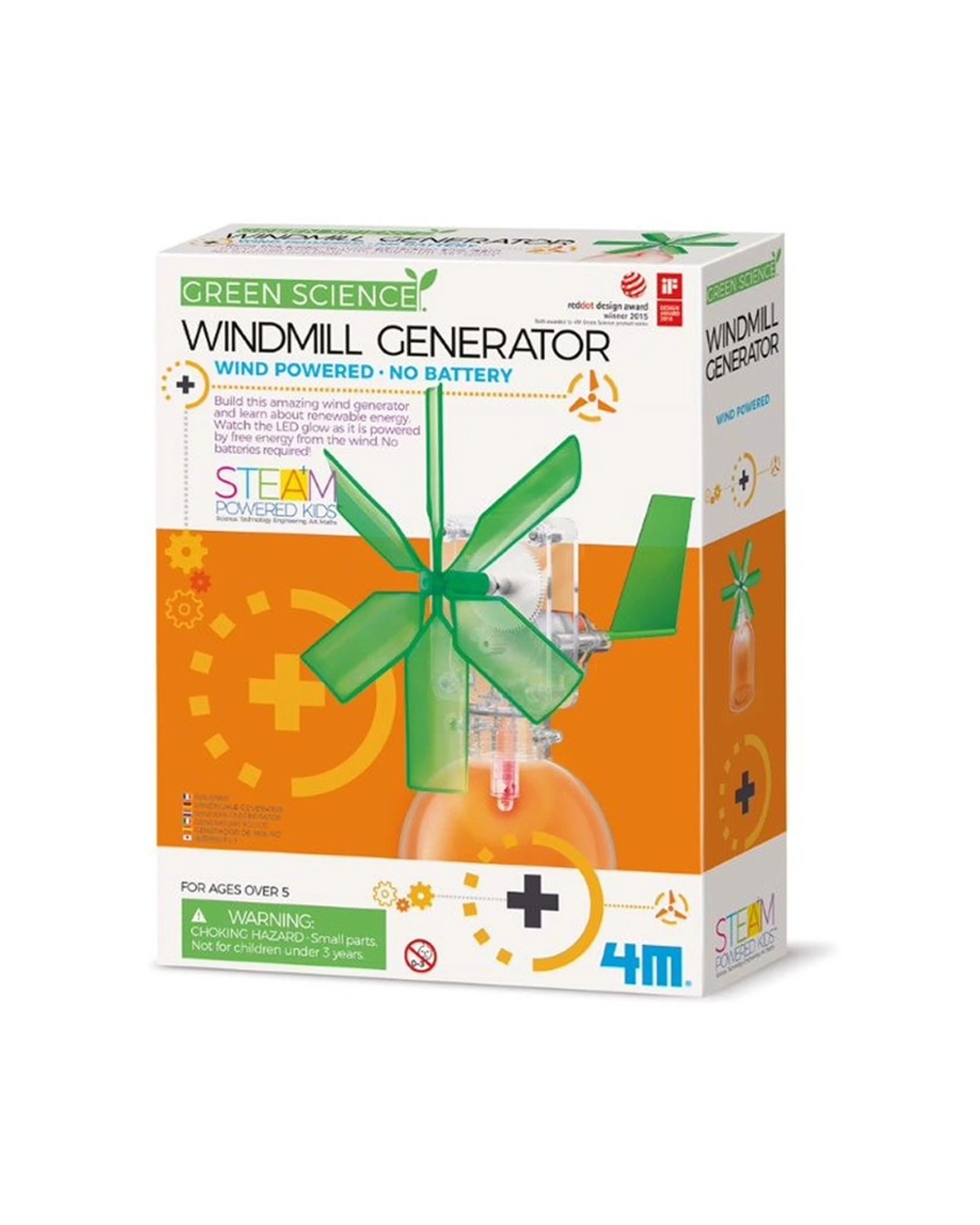 4M Science Windmill Generator Educational Kids Activity Toy - Kmart
