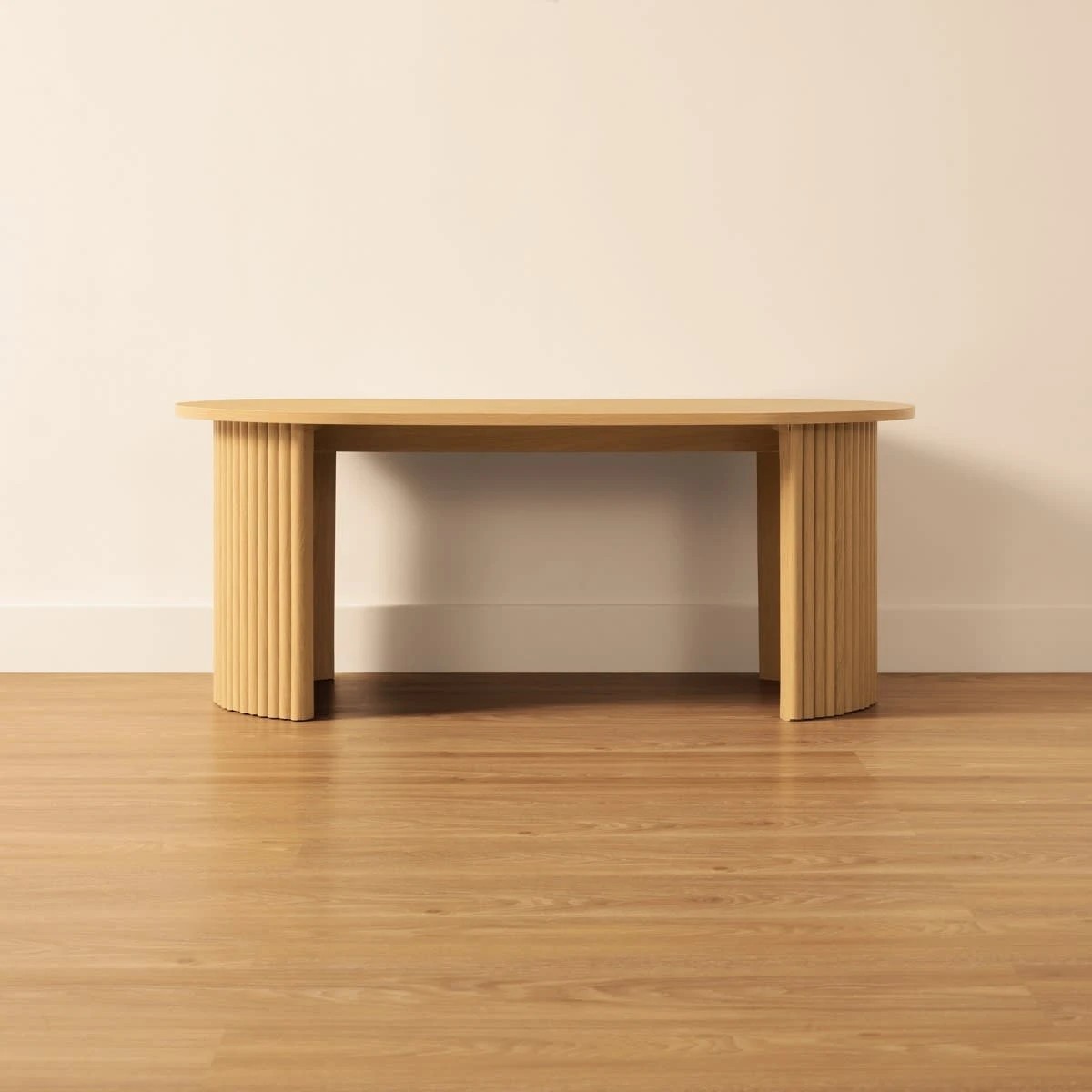 2 Ribbed Coffee Table, 2 of 5