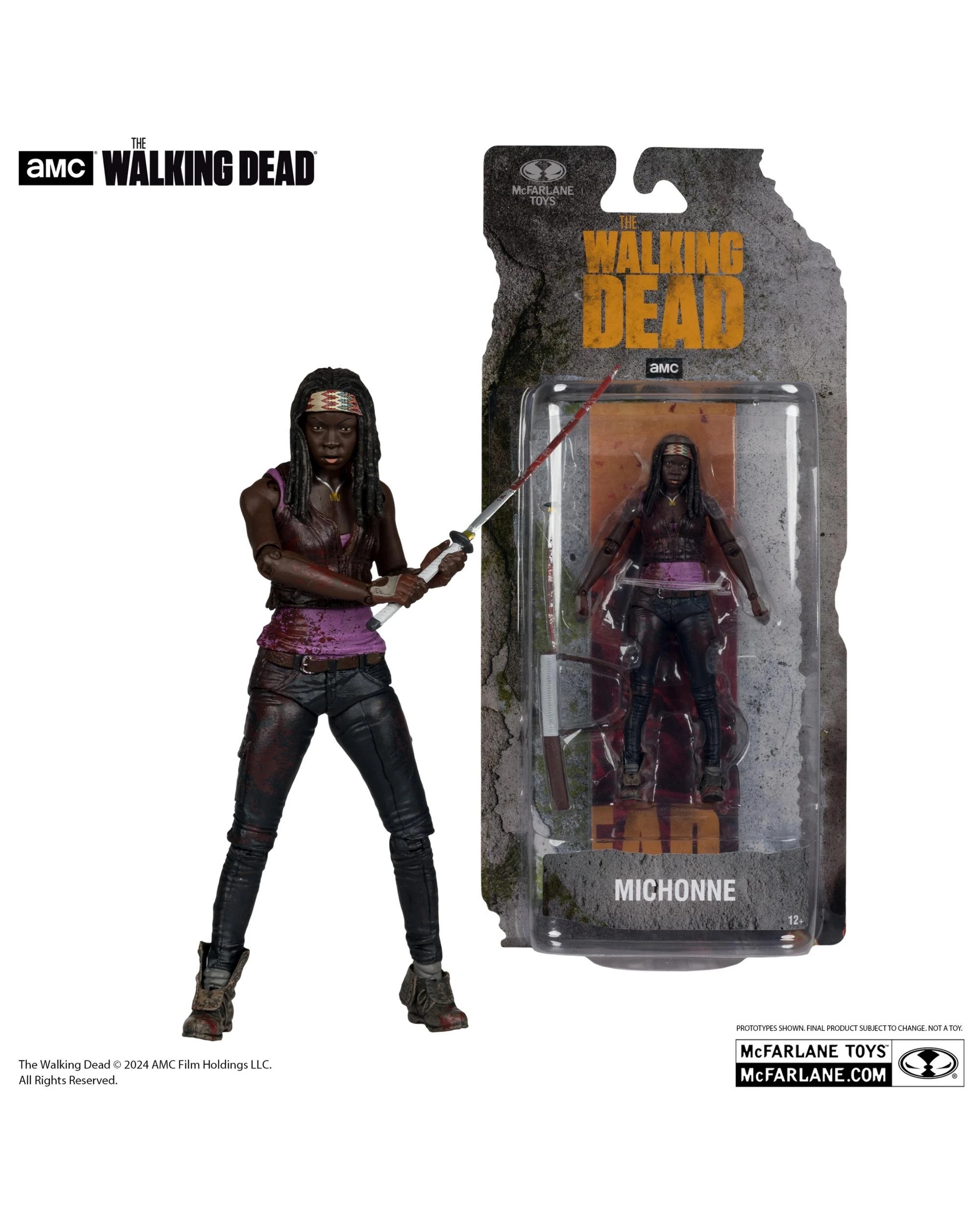 1 McFarlane The Walking Michone Dixon 5 inch Figure, 1 of 9