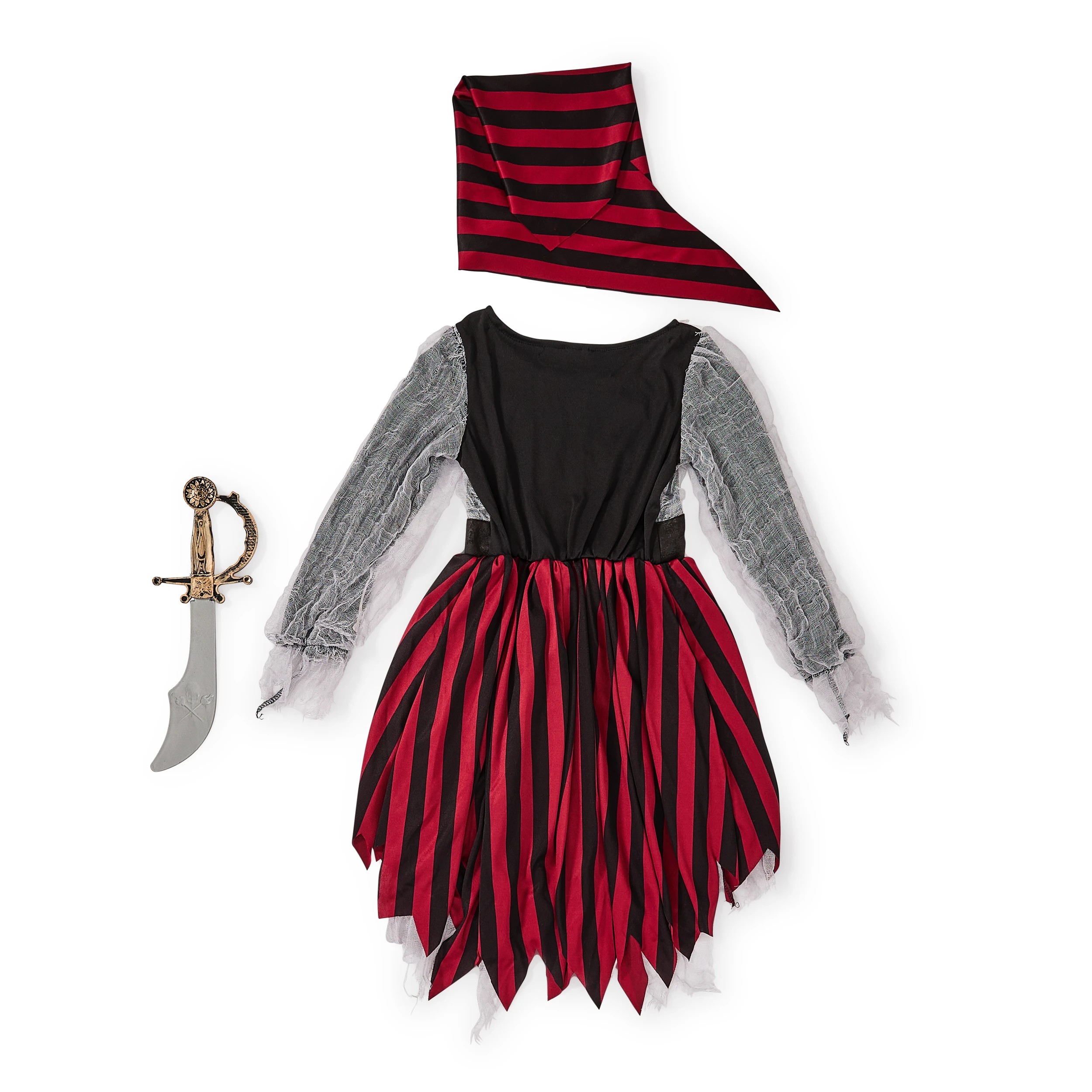 7 3 Piece Pirate Costume - Ages 6-8, 7 of 9