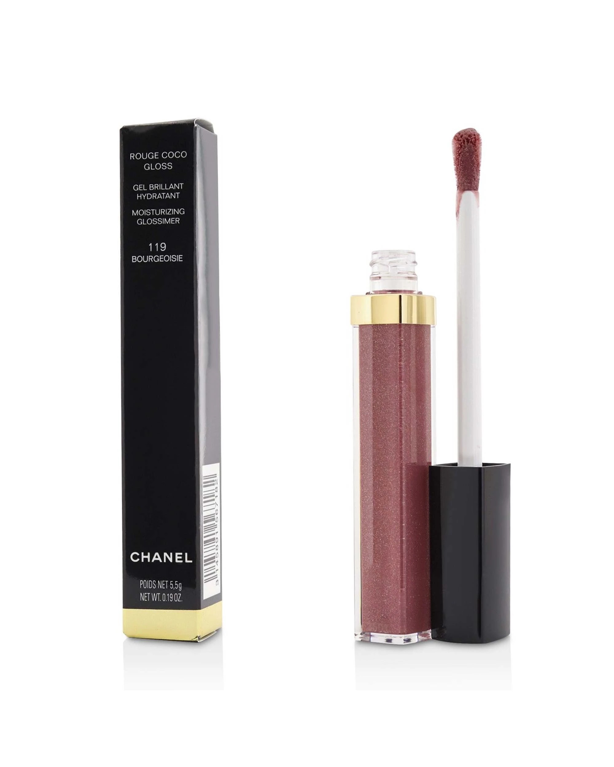 4 Chanel Rouge Coco Gloss Moisturizing Glossimer - # 722 Noce Moscata  5.5g/0.19oz - 722 Noce Moscata, 4 of 4