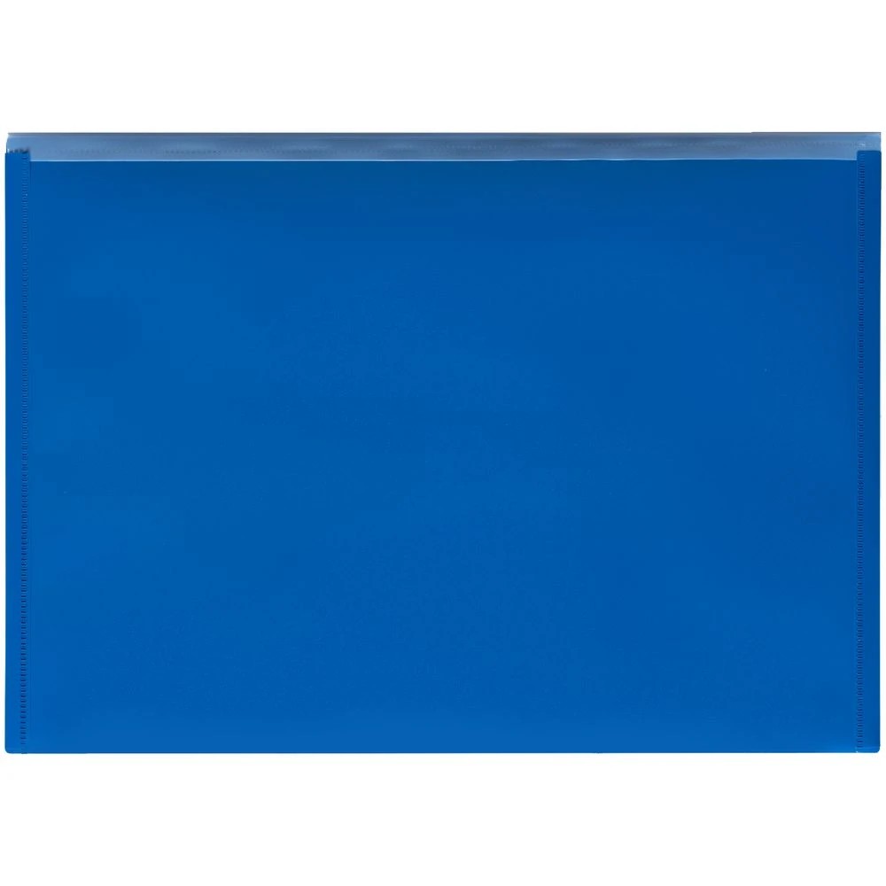 3 ColourHide A4 Document Wallet Navy/Teal, 3 of 4