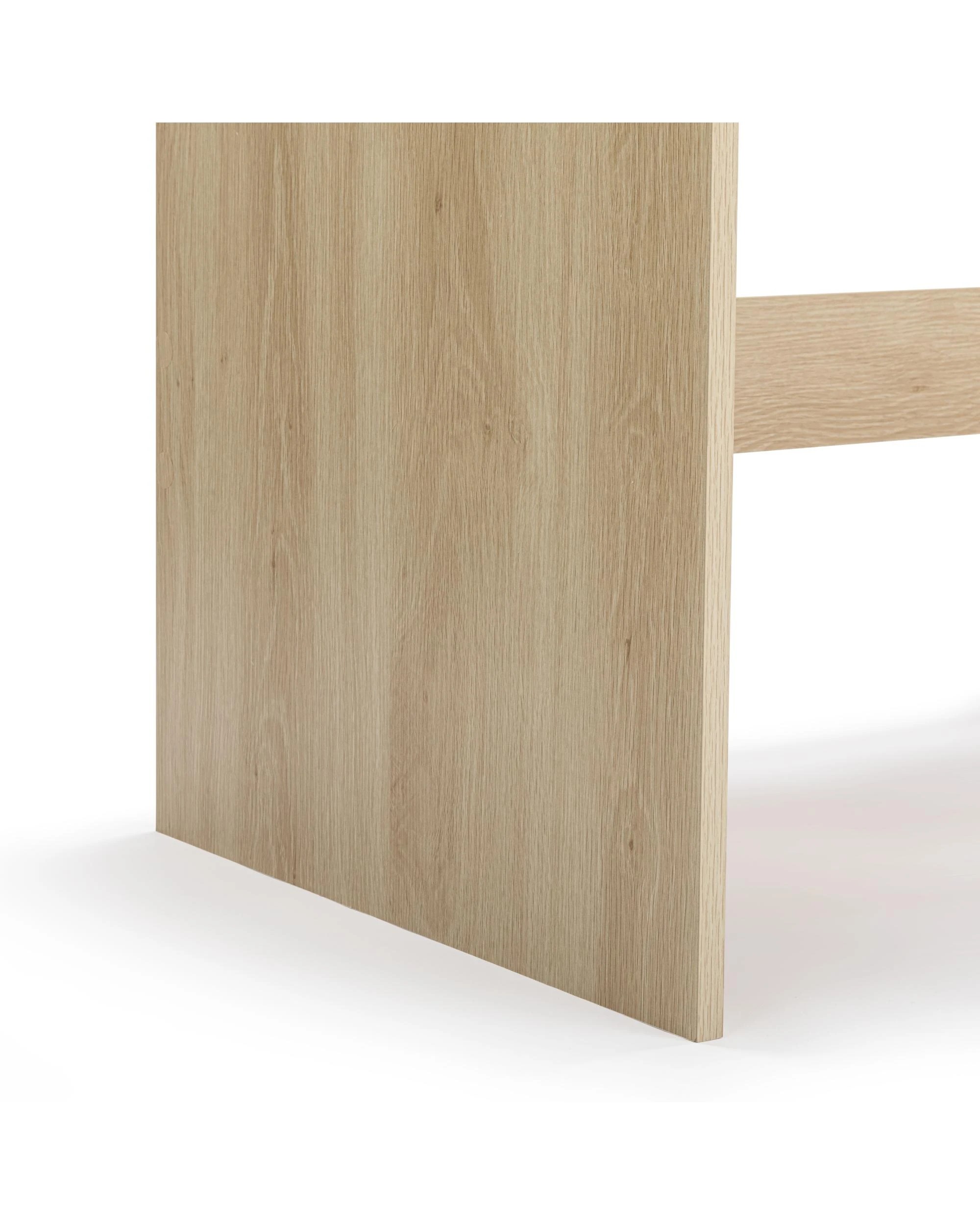 5 Kodu Belle Computer Desk Student Study Office Desk with Drawer - Natural, 5 of 8