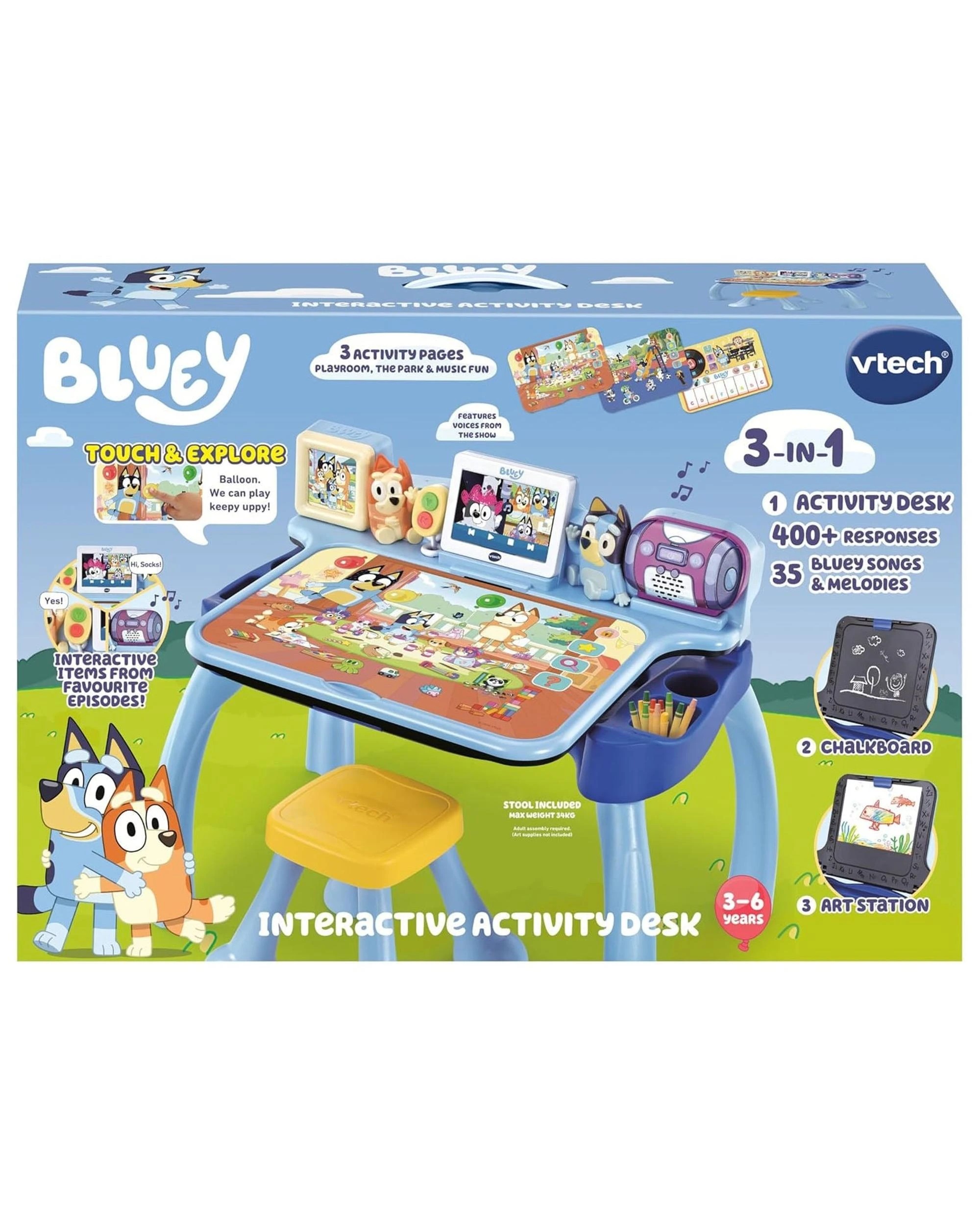 1 VTech Bluey Activity Desk, 1 of 7