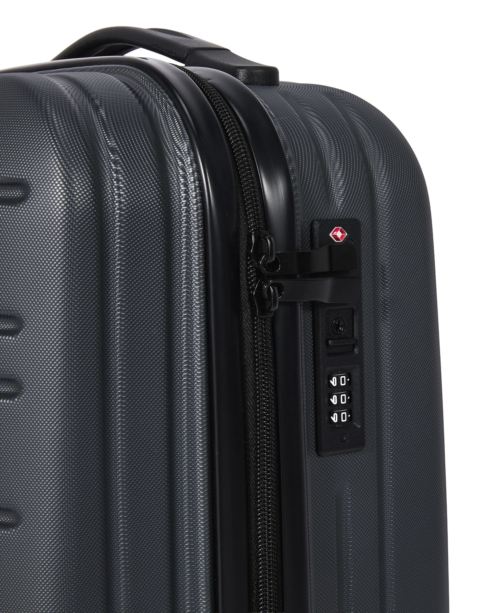 6 8 Wheels Carry-on Hard Case - Charcoal, 6 of 7