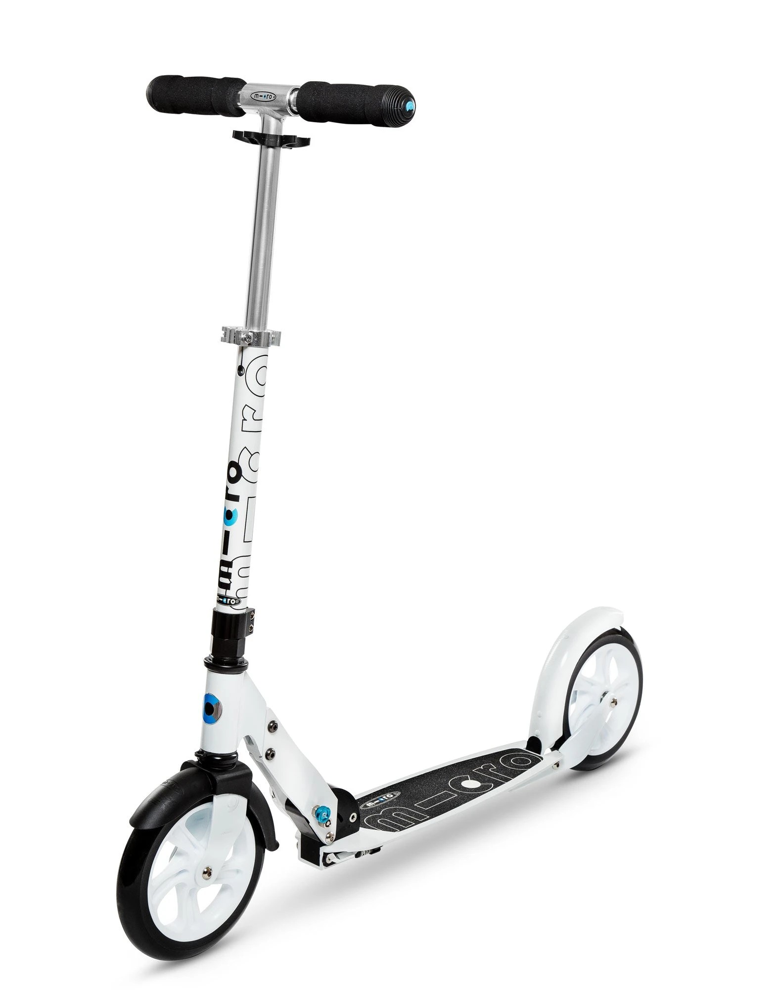 1 Micro Classic Adult Foldable Scooter - White, 1 of 10