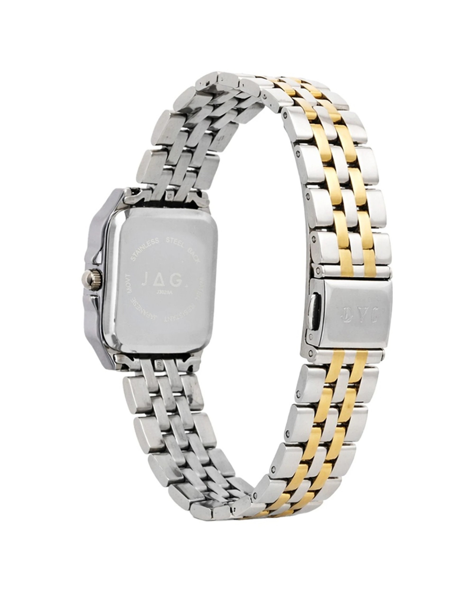 4 JAG Berrima Women's Gold Silver Two-Tone Stainless Steel Watch 20.3mm Mother of Pearl Dial, 4 of 4