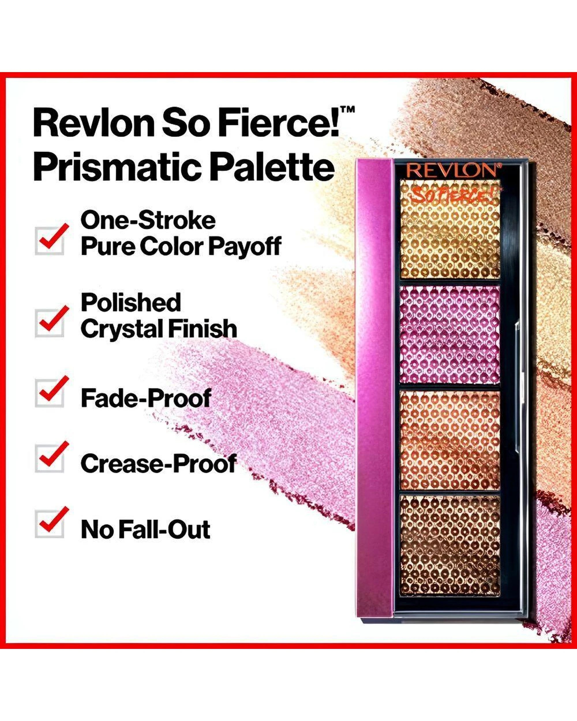 2 Revlon So Fierce! Prismatic Halo Shadow Quad 6g - Fully Loaded - Multi, 2 of 5