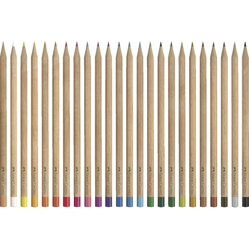 4 Faber-Castell Natural Colour Pencils 24 Pack, 4 of 5