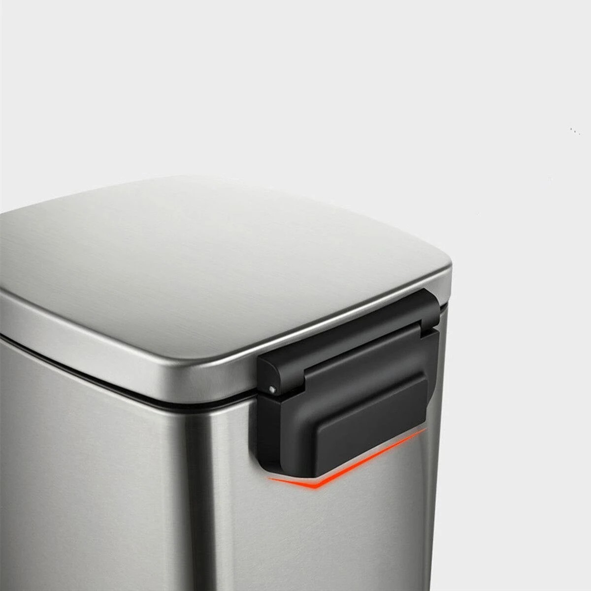 4 AUSWAY 20L Rubbish Bin Champagne Gold Coloured Tungsten Steel Pedal Flip, 4 of 7