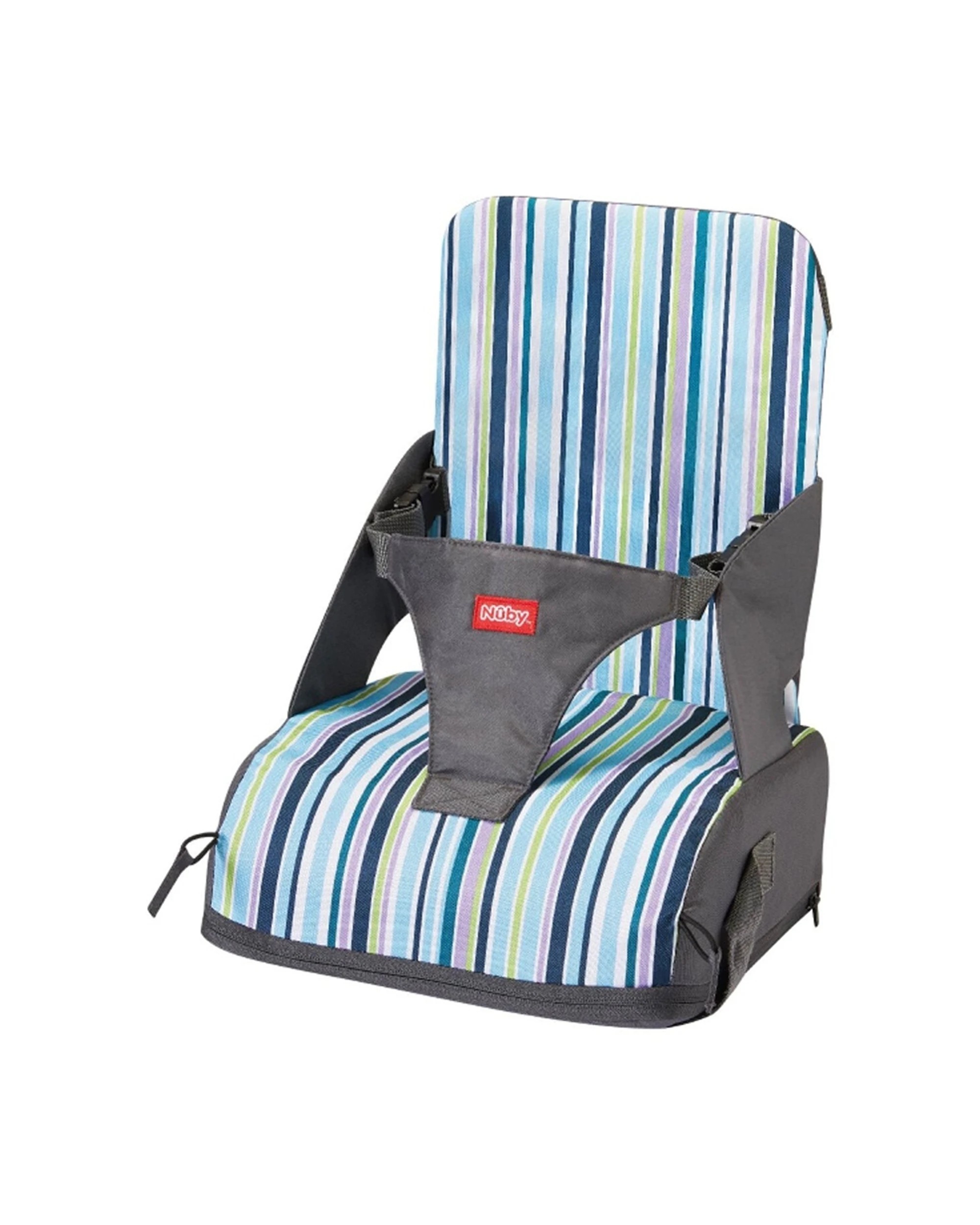 1 Nuby Fabric Booster Seat Travel Baby Chair Waterproof - Multi, 1 of 1