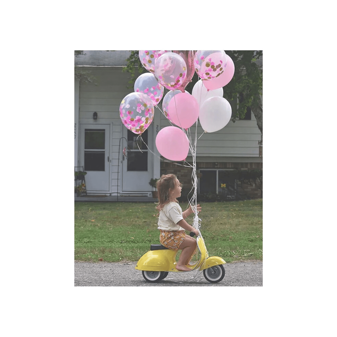 5 Ambosstoys Primo Ride-On Toy Metal Ride-On Kids Scooter 20kg Capacity Classic
 - yellow, 5 of 5