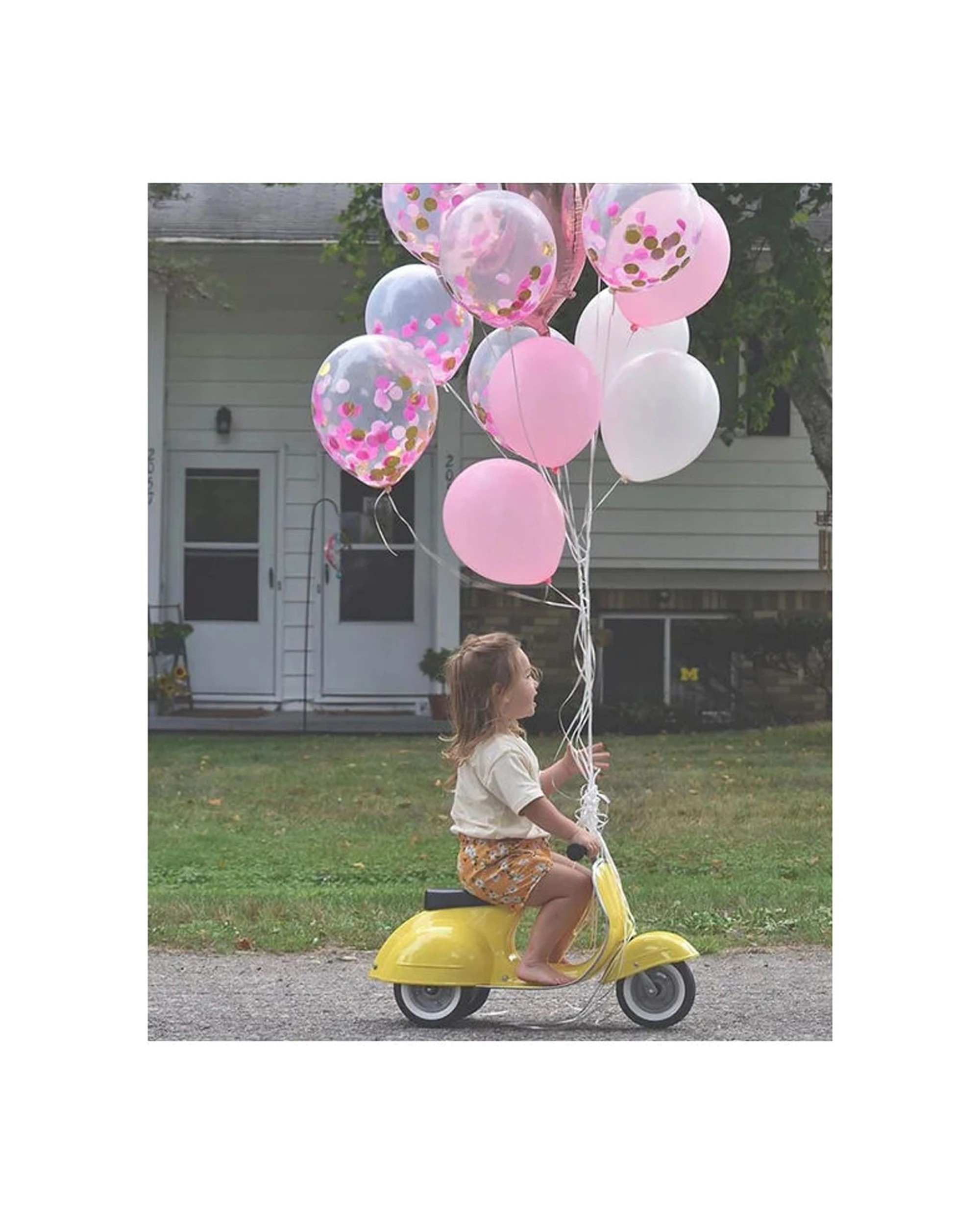 5 Ambosstoys Primo Ride-On Toy Metal Ride-On Kids Scooter 20kg Capacity Classic
 - yellow, 5 of 5