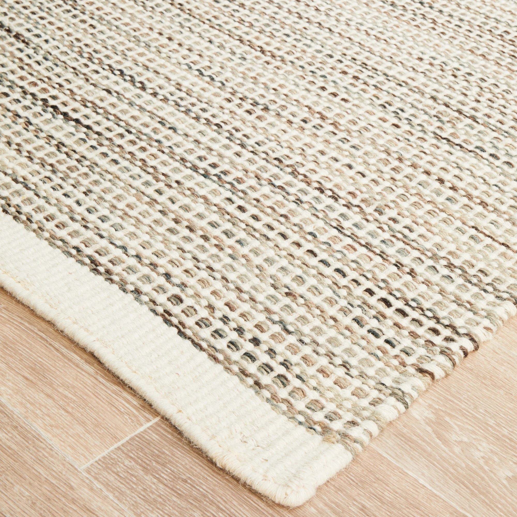 5 Common Ground Rugs Nordica 310 225x155cm - Medium Wool Rug - Beige, 5 of 9