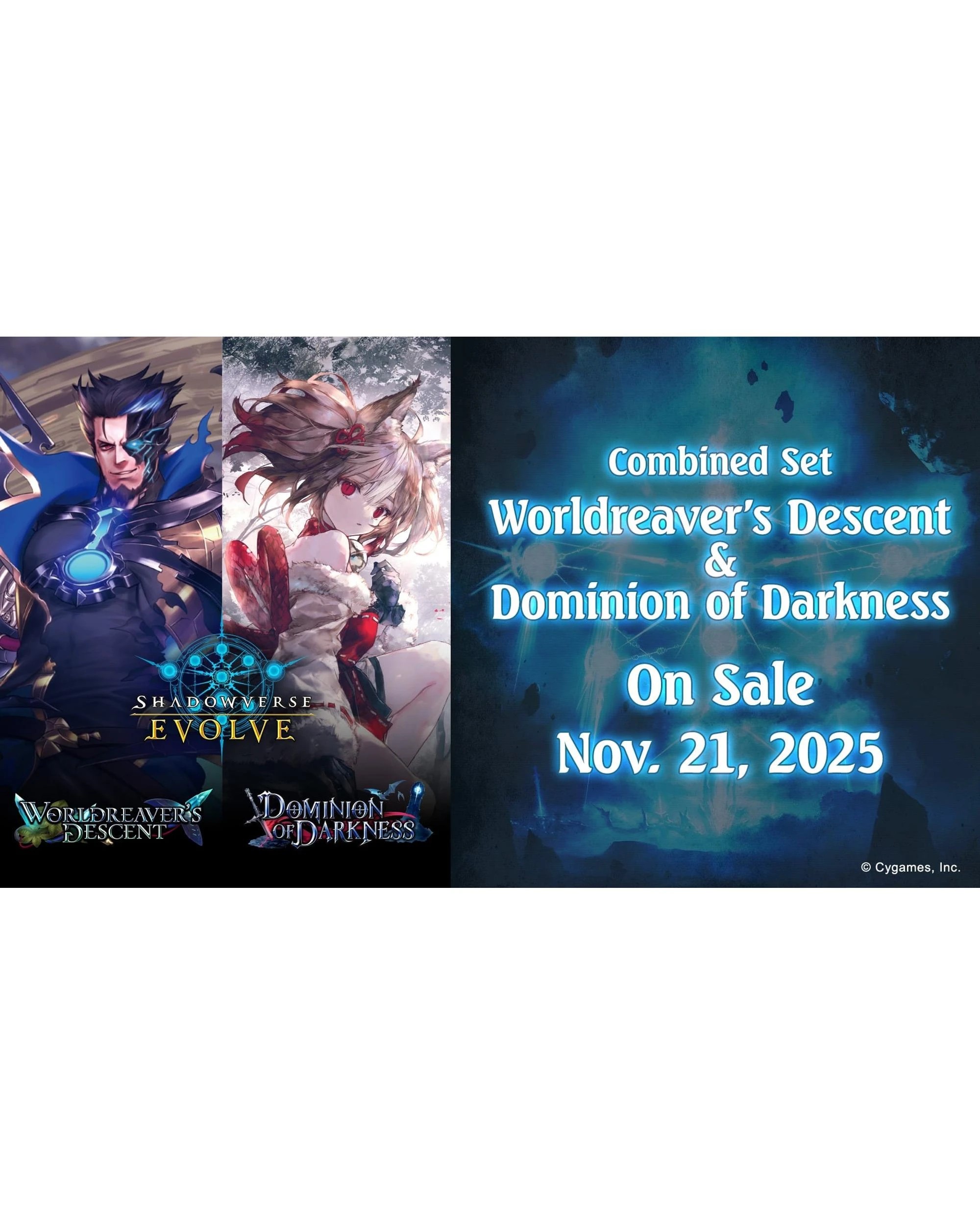 3 Shadowverse Evolve Worldreaver's Descent and Dominion of Darkness Combined Set BP1213 Booster Box, 3 of 7