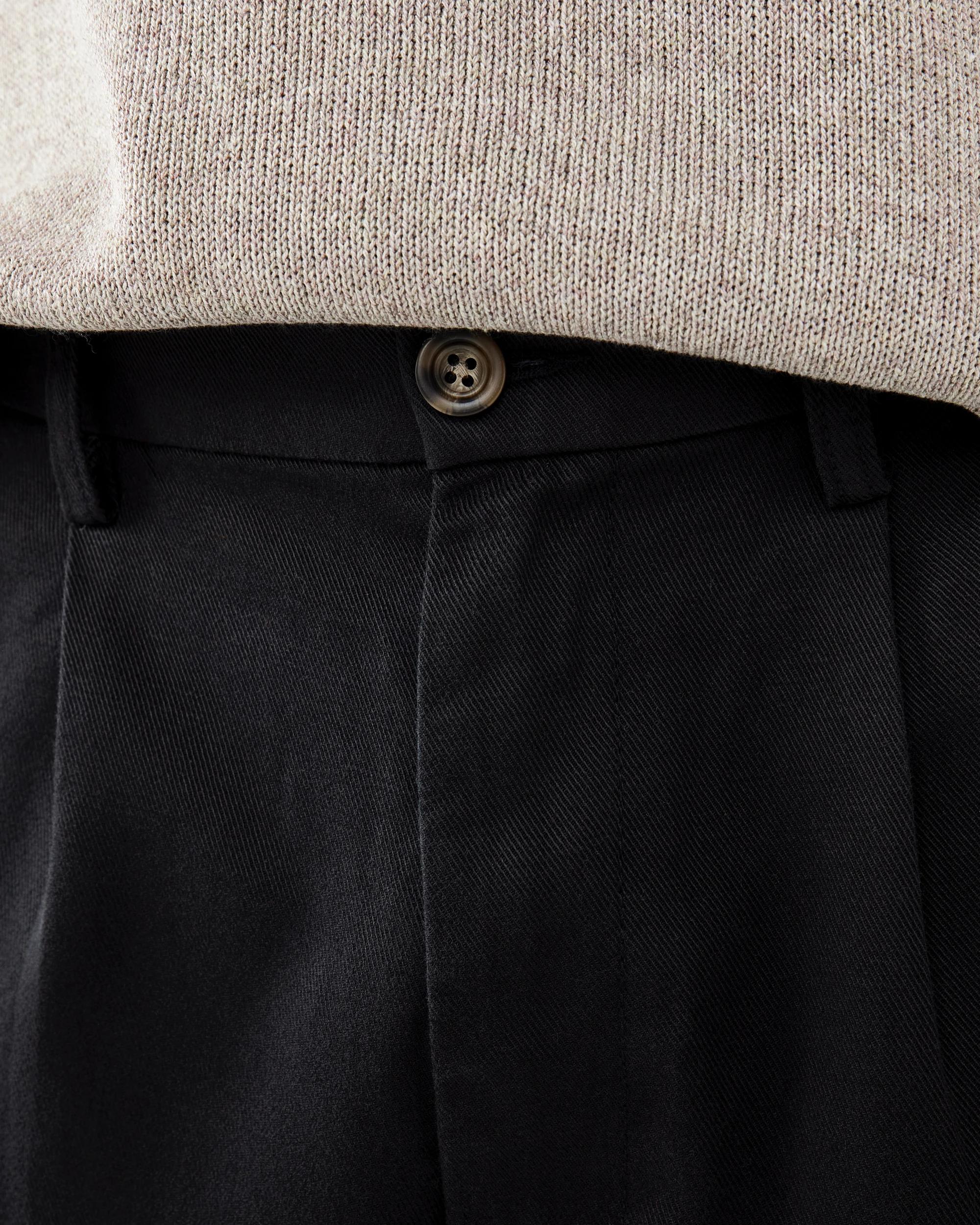 5 Pleated Pants Black, 5 of 7