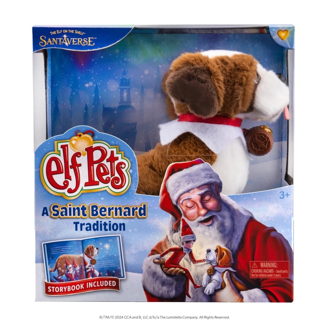 1 Elf Pets: A Saint Bernard Tradition by Chanda A. Bell - Book, 1 of 7