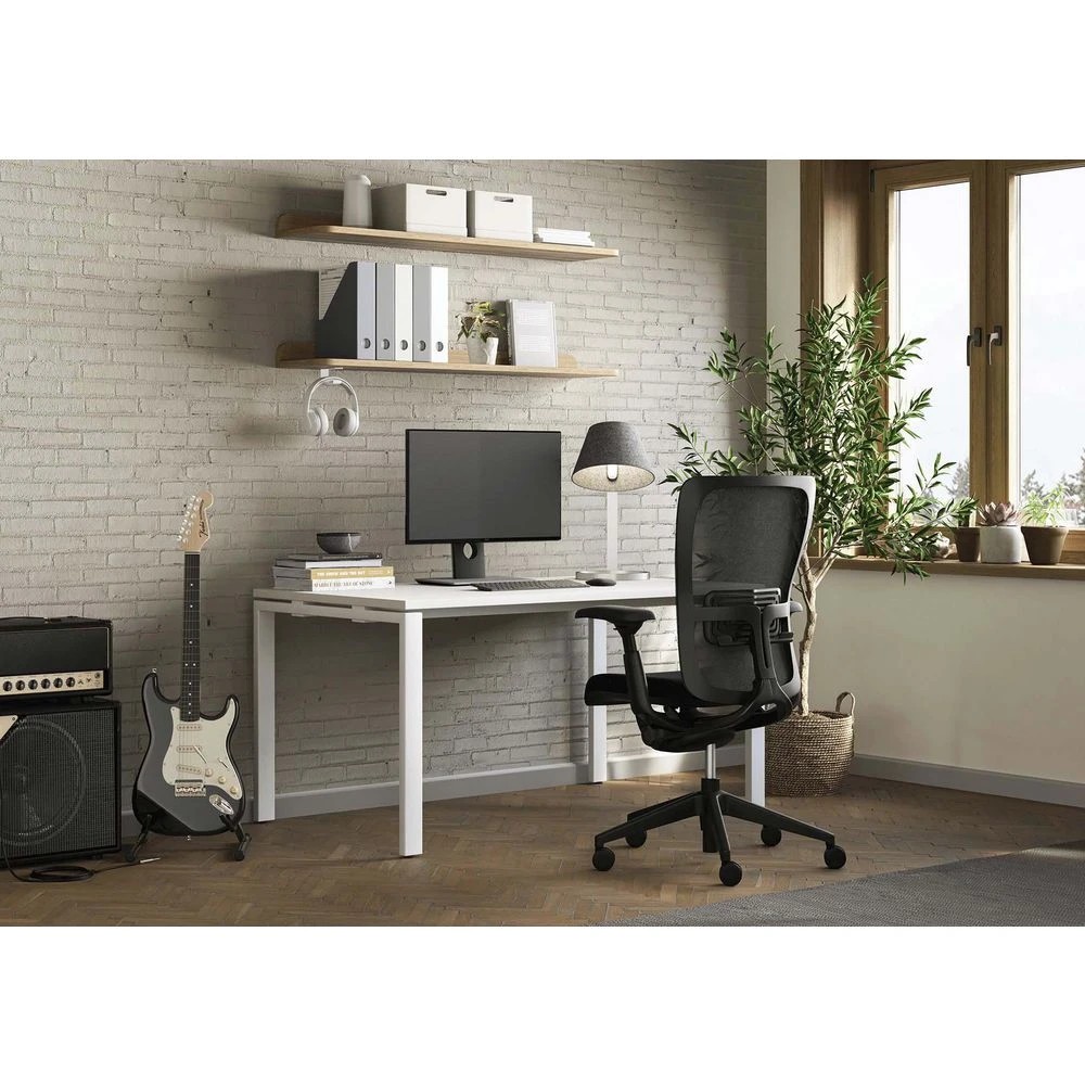 10 Haworth Zody Ergonomic Chair with Nylon Base and Arms Black Ergonomic Chairs and Desk Chairs, 10 of 10