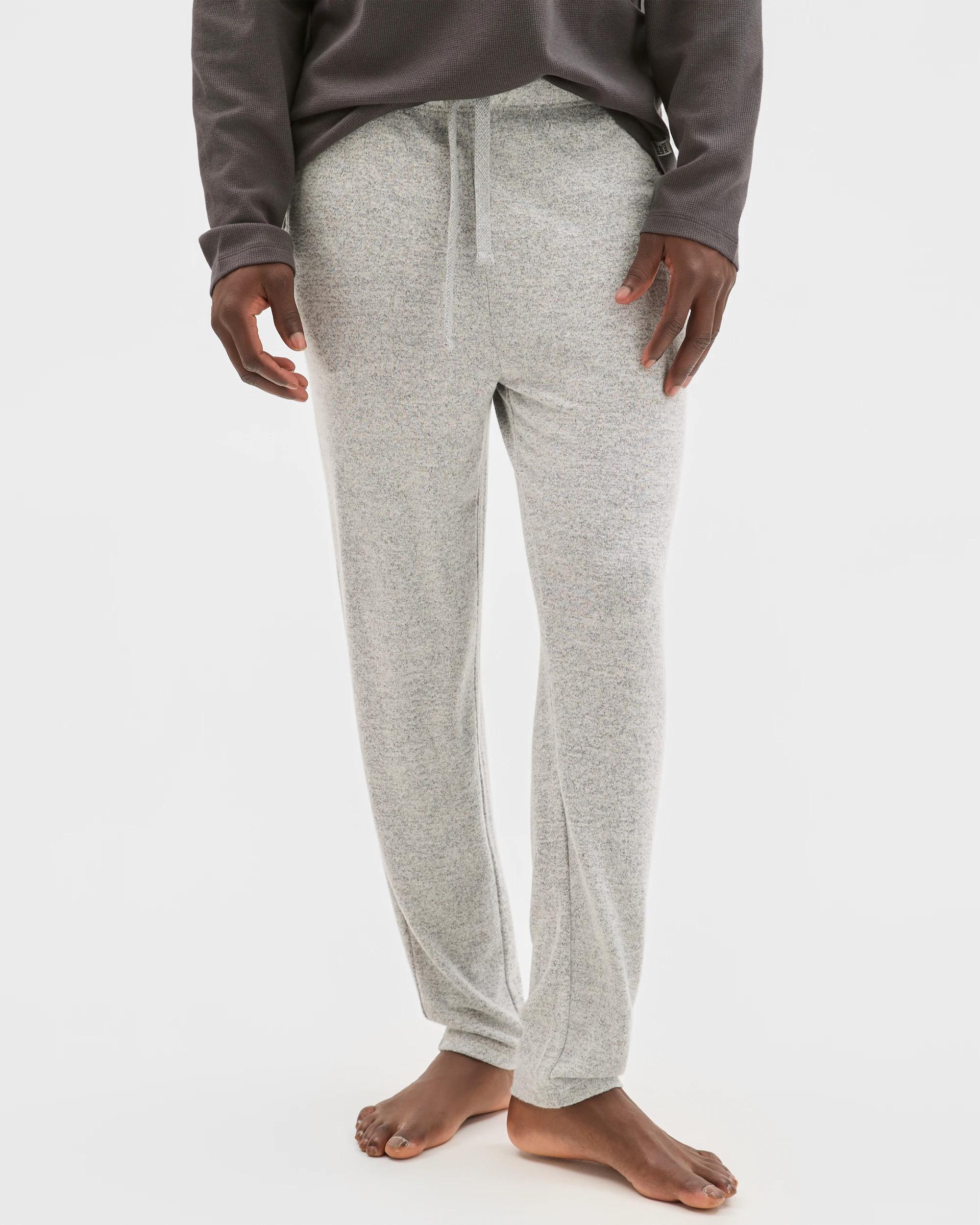 4 Maxx Cosy Sleep Lounge Pants GREY MARLE, 4 of 5