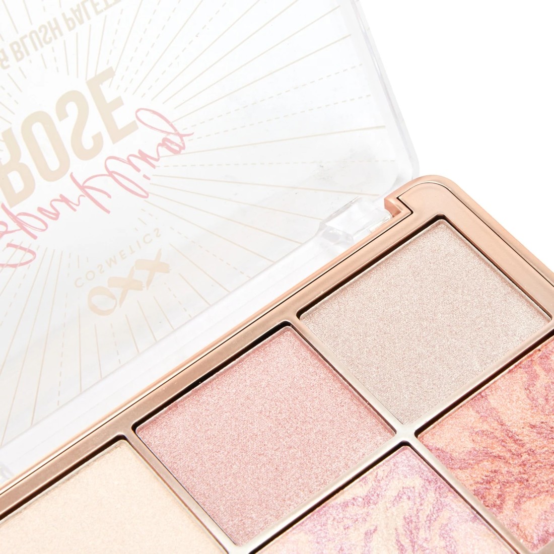 3 OXX Cosmetics Sparkling Rose Highlight and Blush Palette, 3 of 6