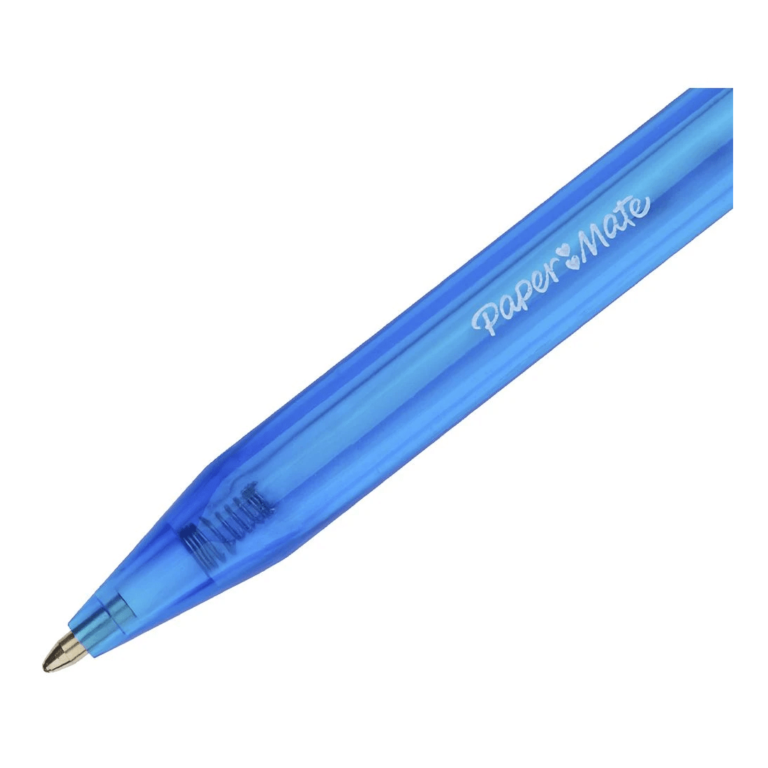 3 Paper Mate Inkjoy 100RT Ballpoint Pens Blue 10 Pack, 3 of 5