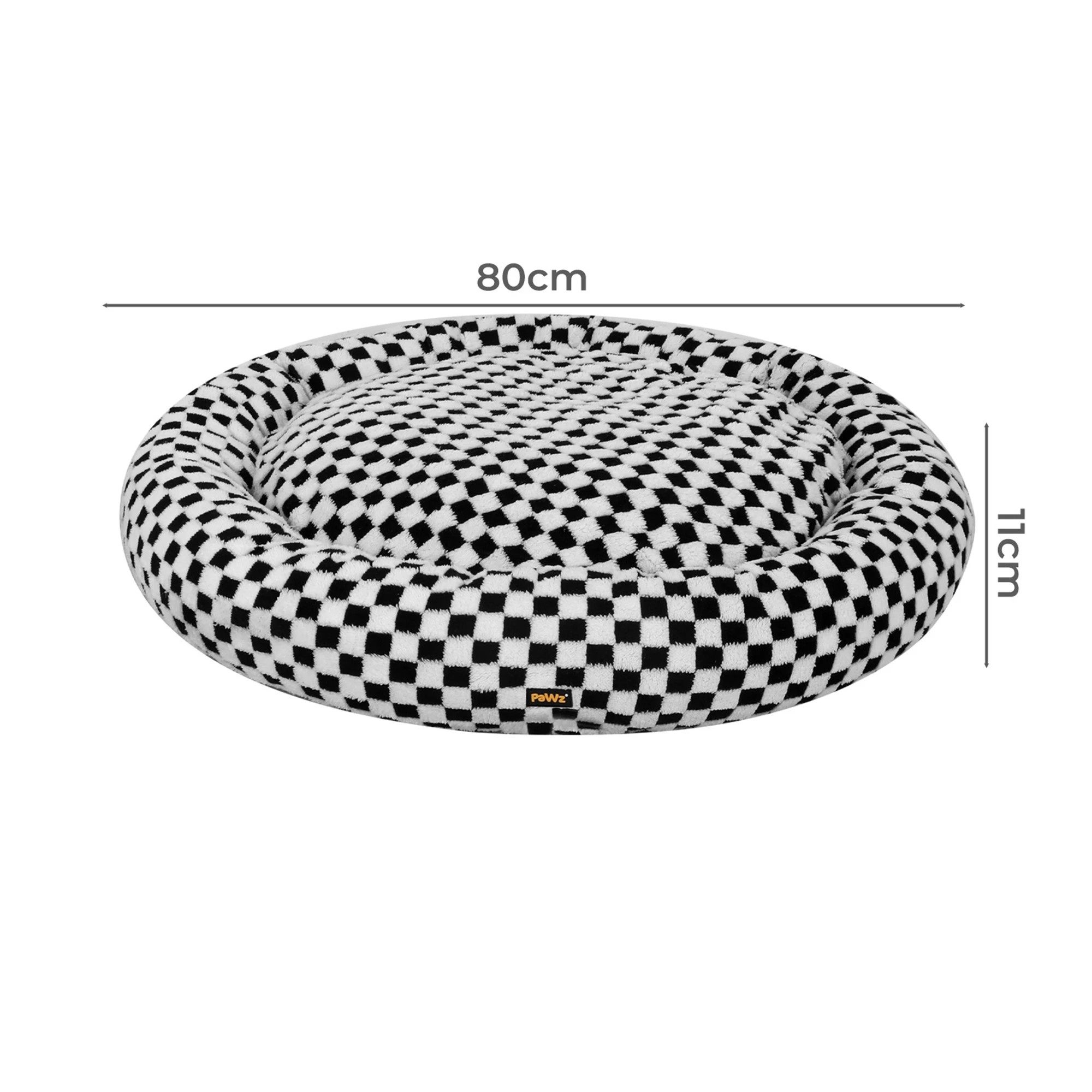 3 Pawz Circular Plush Pet Bed XL, 3 of 9