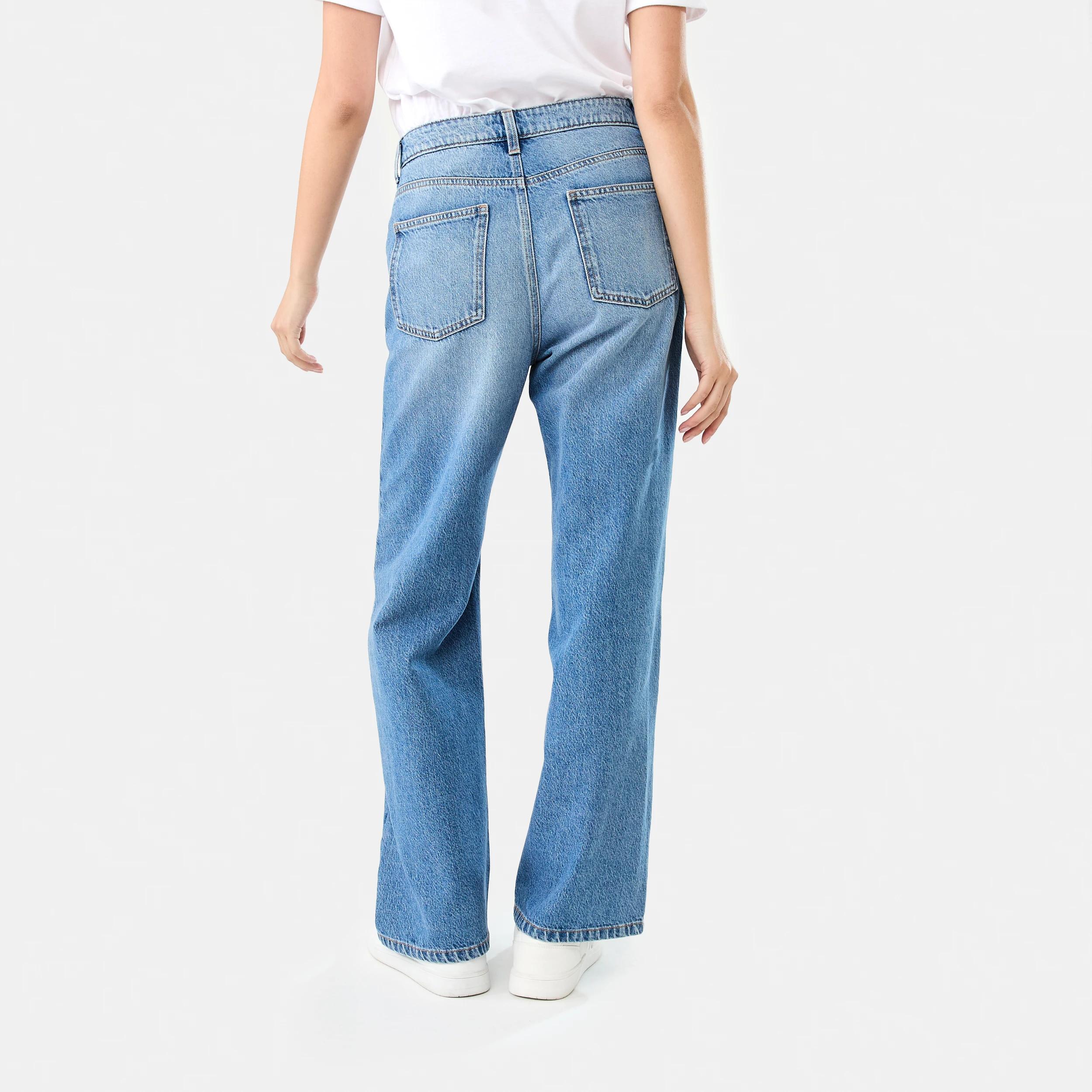 4 Straight Leg Jeans MID WASH, 4 of 11