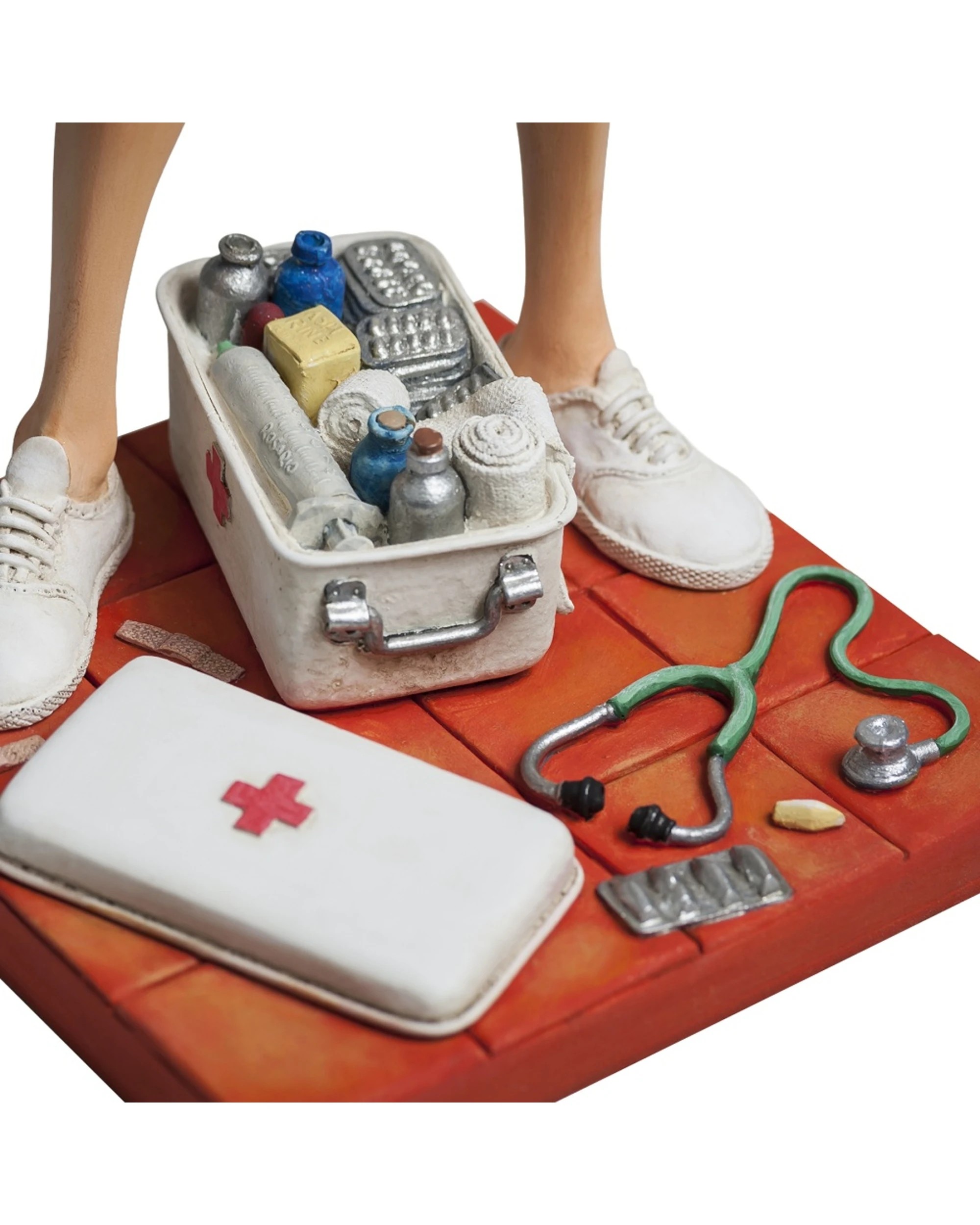 5 The Comic Art of Guillermo Forchino Half Size Nurse Figurine - Multi, 5 of 5