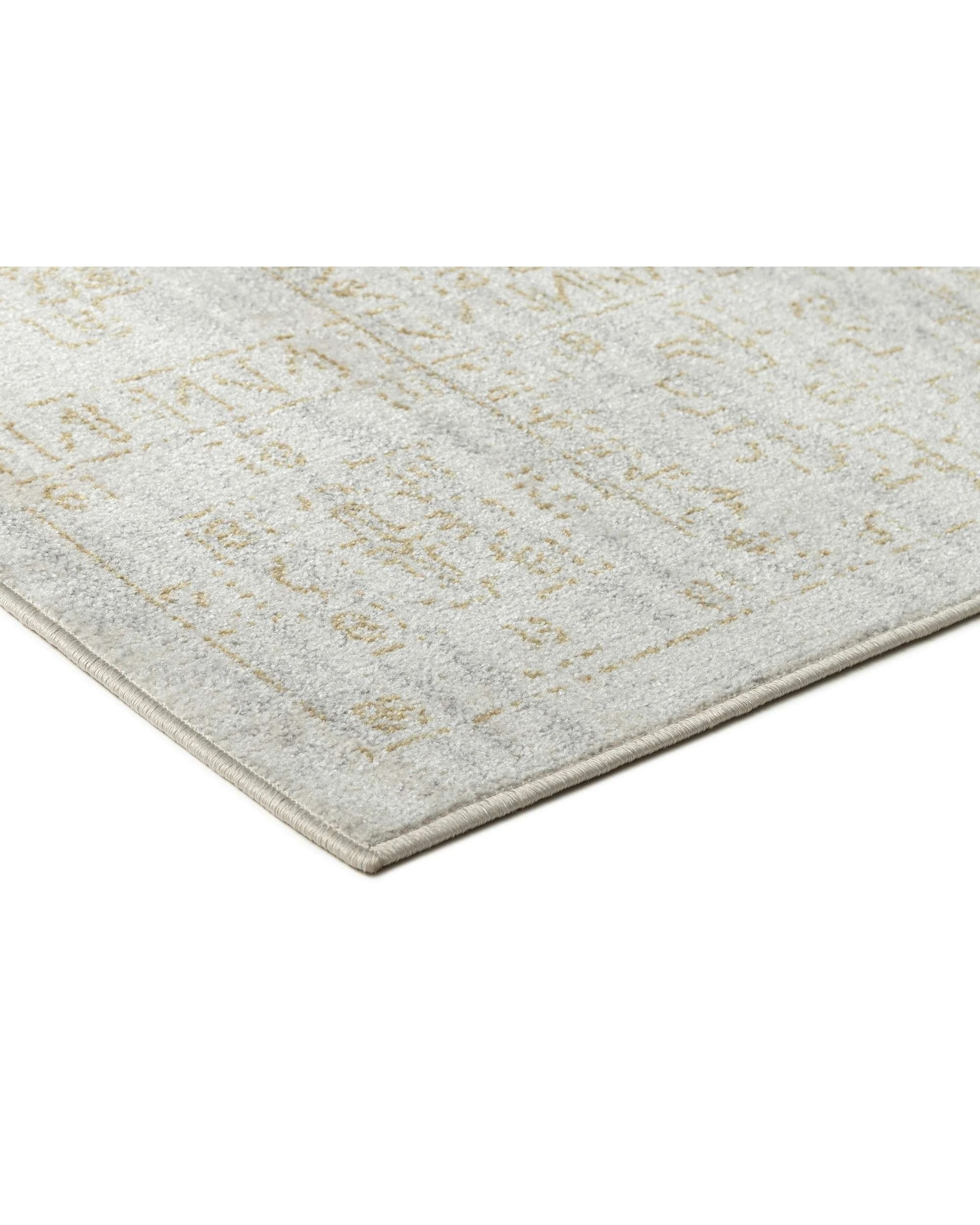 4 Loopsie Andalen  Vintage Washable Rug - Grey, 4 of 8