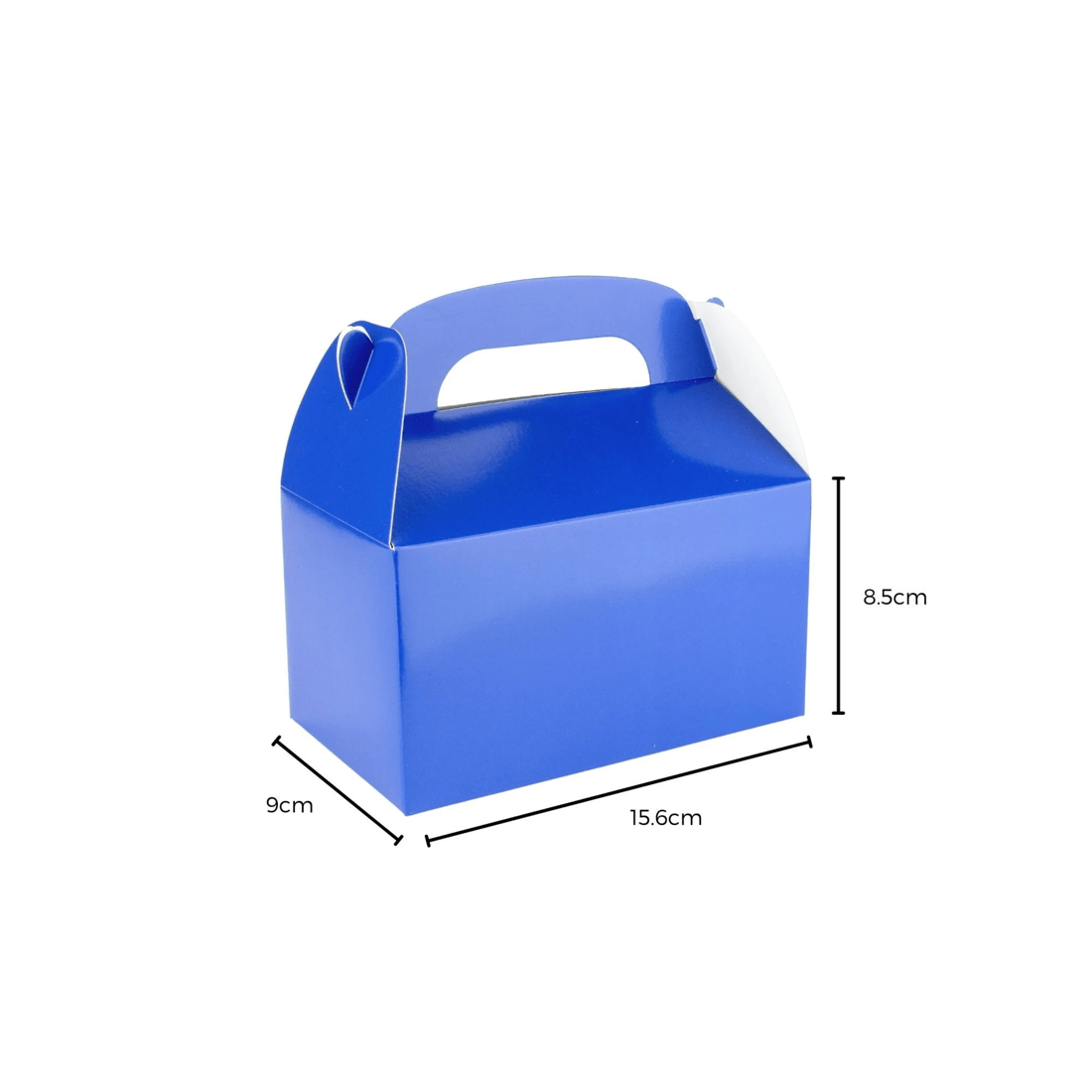 2 Party Maker Blue Lolly/Treat Boxes with Handle Pack of 6, 2 of 2