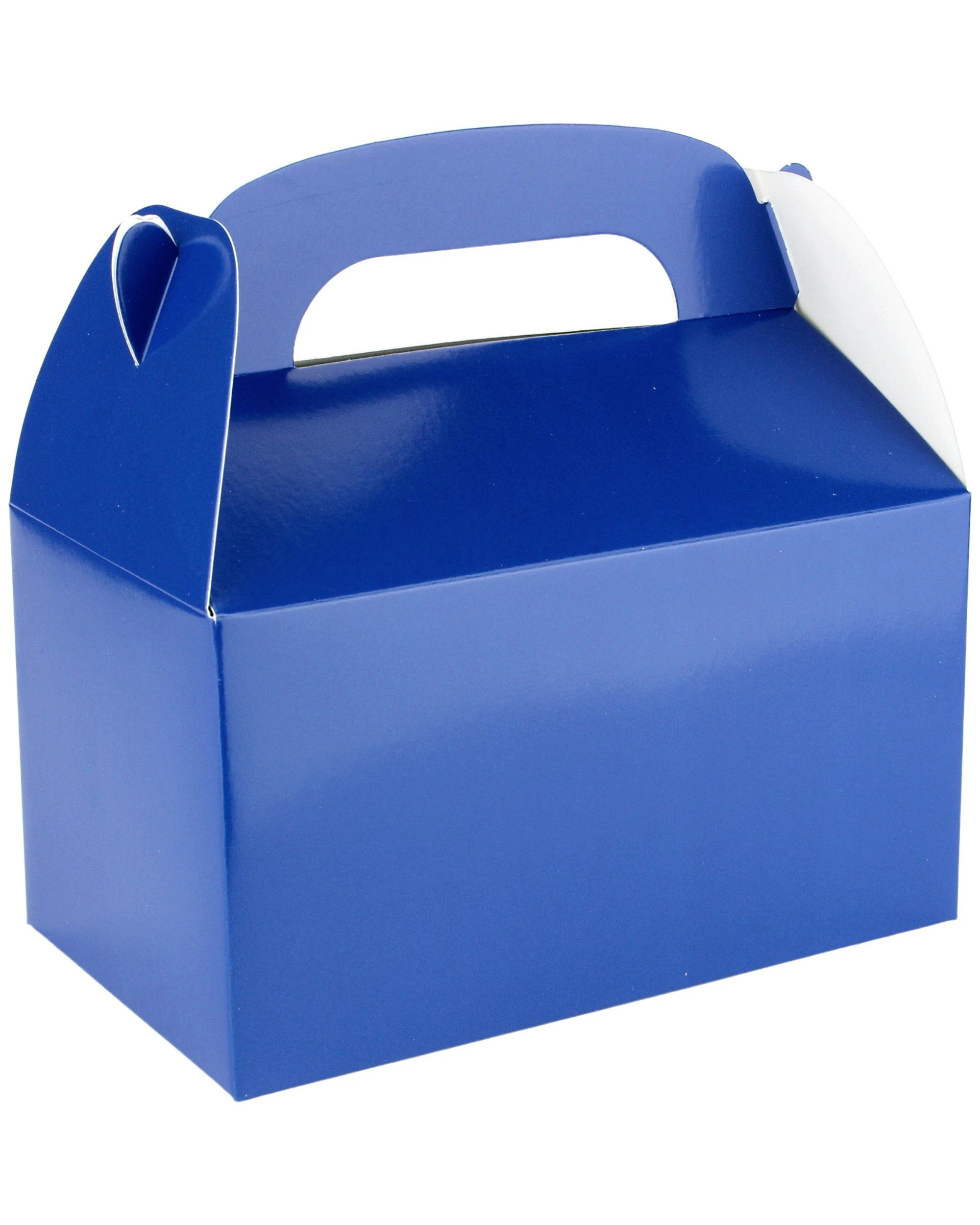 2 Partyrama Blue Lolly/Treat Boxes with Handle Pack of 6 - Blue, 2 of 2
