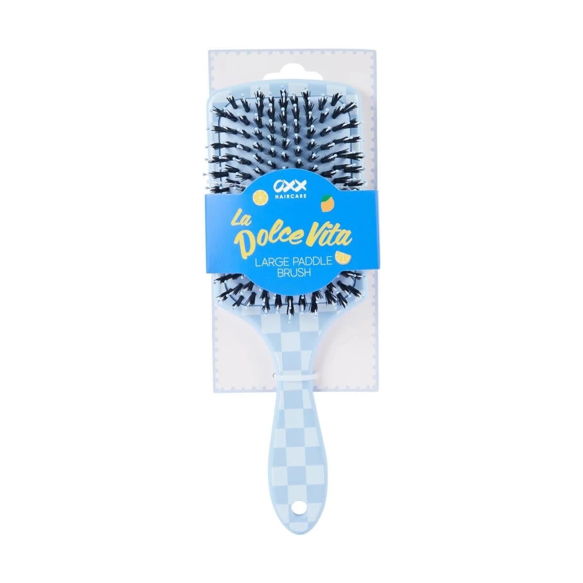 4 OXX Haircare La Dolce Vita Large Paddle Brush - Blue, 4 of 4