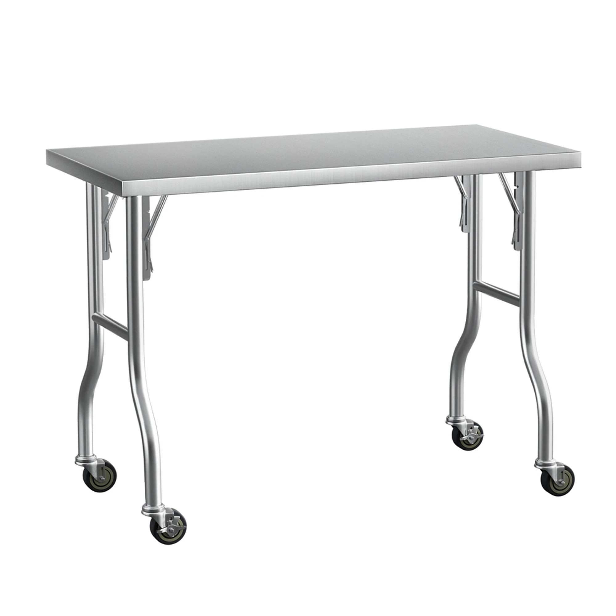 1 Cefito Stainless Steel Kitchen Benches Work Bench Wheels - Multi, 1 of 7