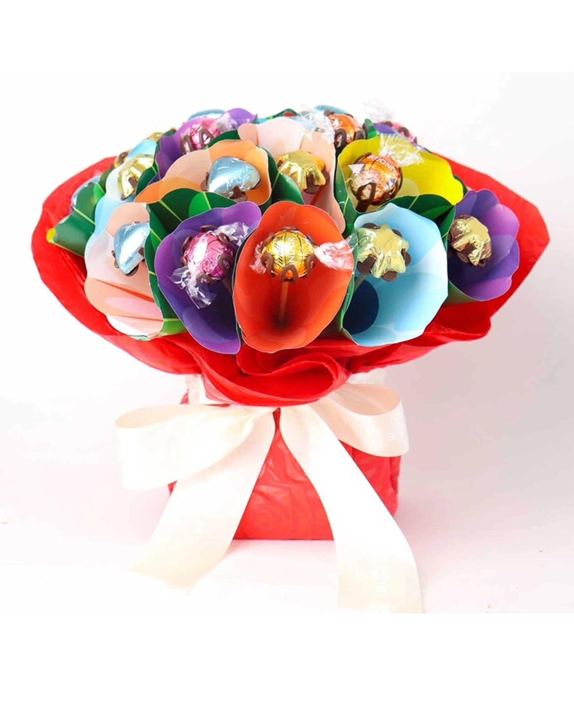 2 Edible Blooms Happy Birthday Bouquet Gift Gourmet Chocolates Small - Multi, 2 of 5