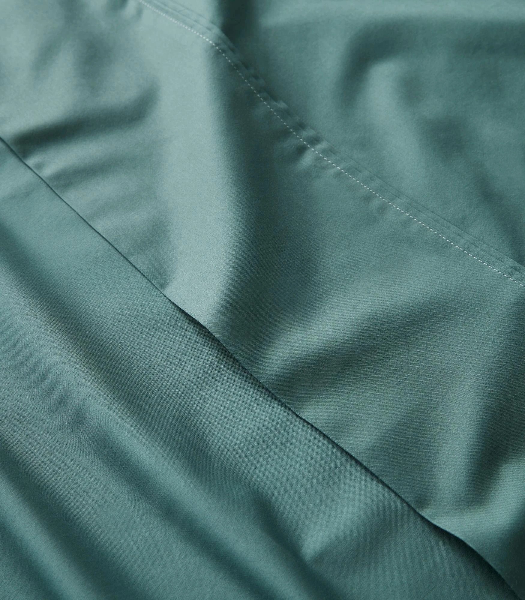 2 Target Egyptian Cotton 600 Thread Count Deep Fitted Sheet - King Bed - Green, 2 of 2