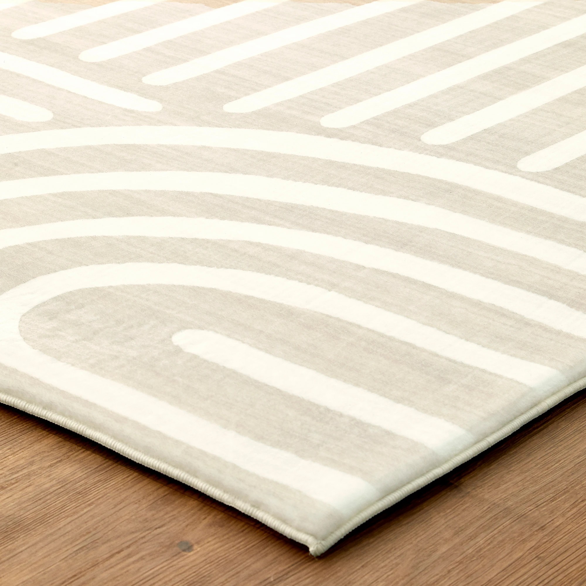 7 Common Ground Rugs Kumo Comfort Mat Taya 290x200cm - Large Soft Memory Foam Rug - Natural, 7 of 9