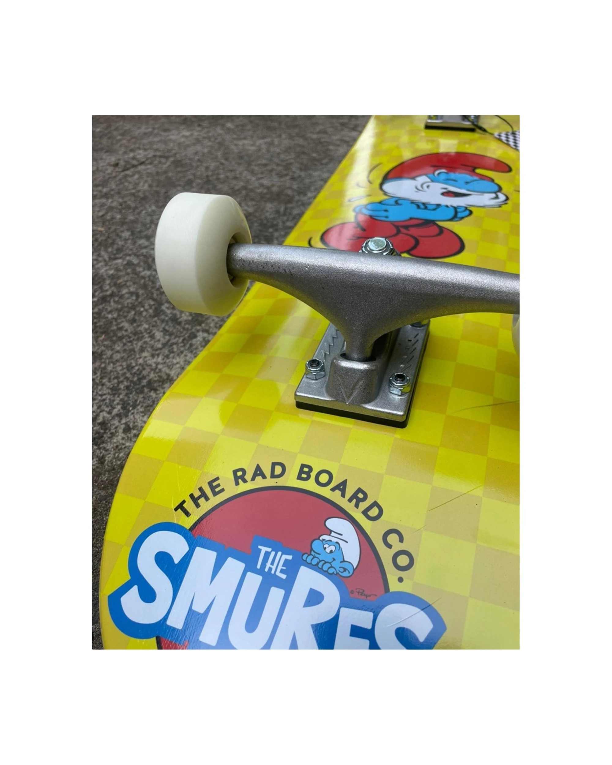 4 Rad Board Co Smurfs Complete Skateboard Dude Crew Papa Laughing 7.75 Inch - Multi, 4 of 7