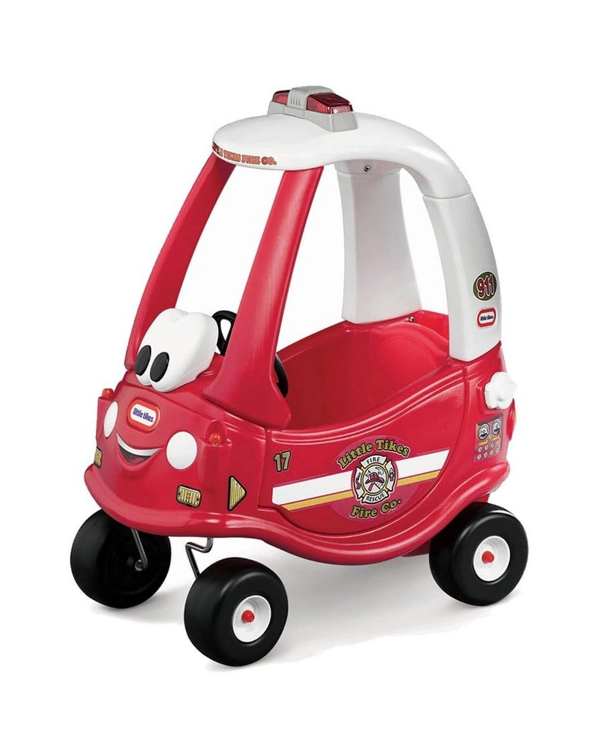 1 Little Tikes Ride and Rescue Cozy Coupe Fire Engine - Multi, 1 of 3