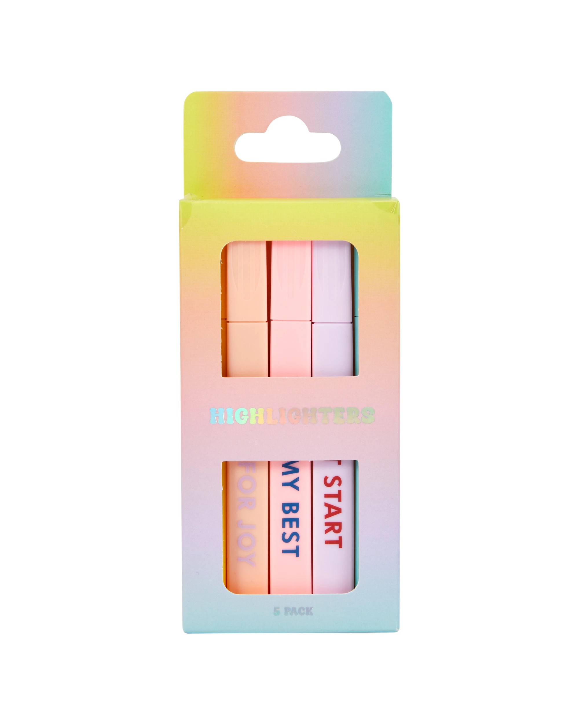 1 5 Pack Highlighters, 1 of 8