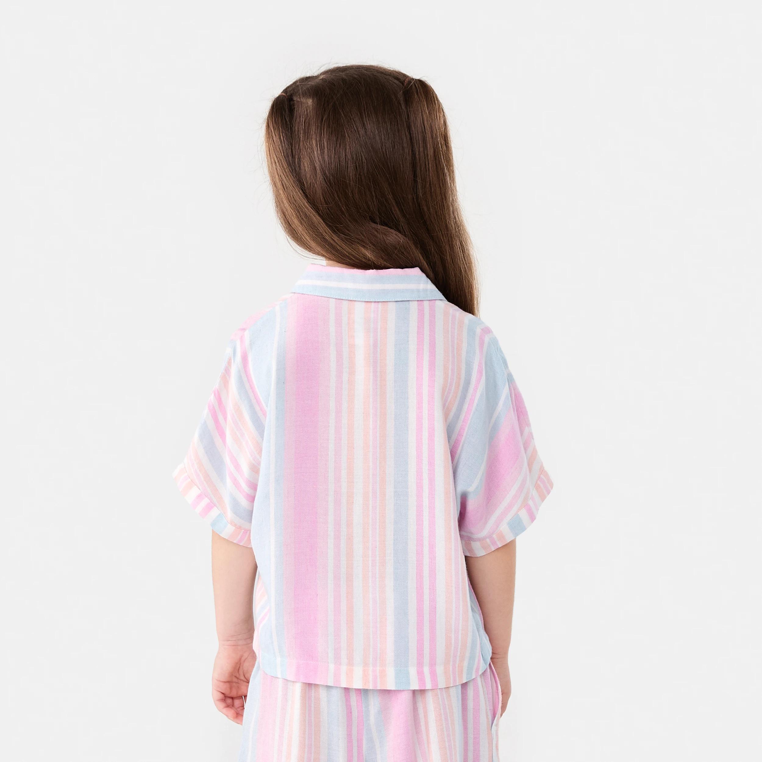 2 Oversize Woven Shirt Mul Stripe, 2 of 8
