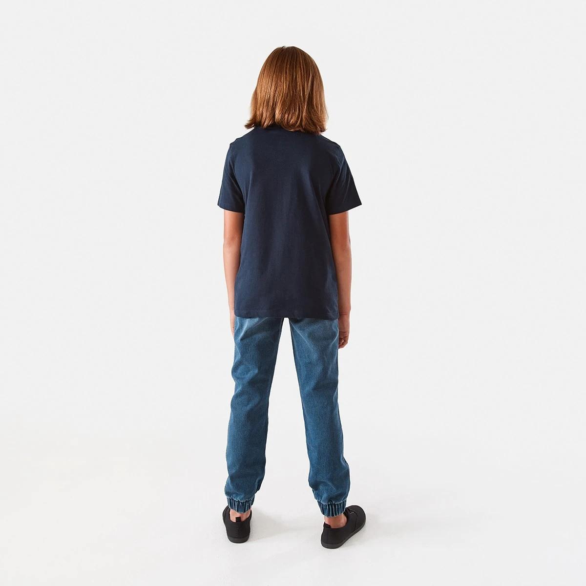6 Short Sleeve Plain T-shirt Harb Navy, 6 of 8