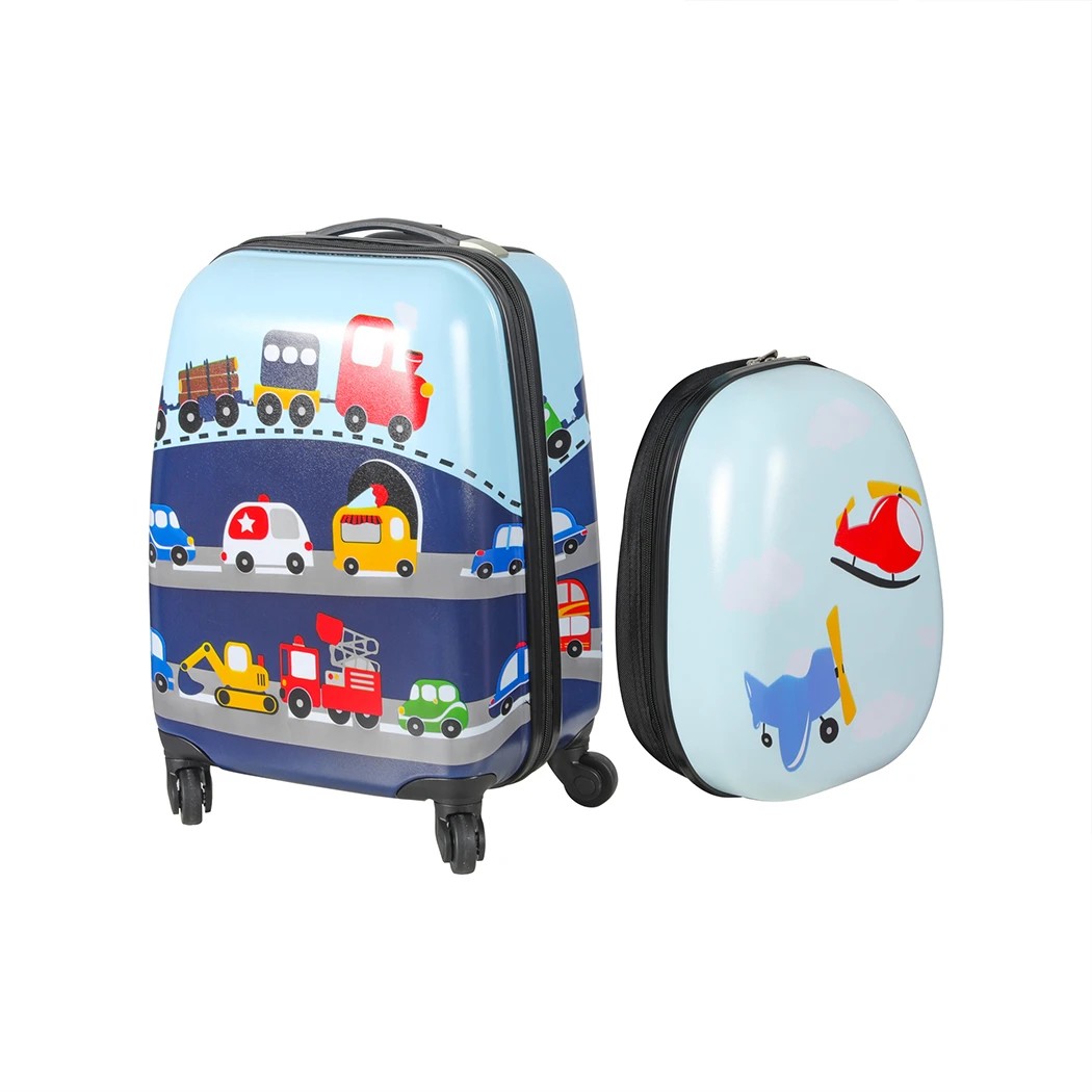 1 BoPeep Kids Luggage Set Travel Suitcase Backpack Set, 1 of 8
