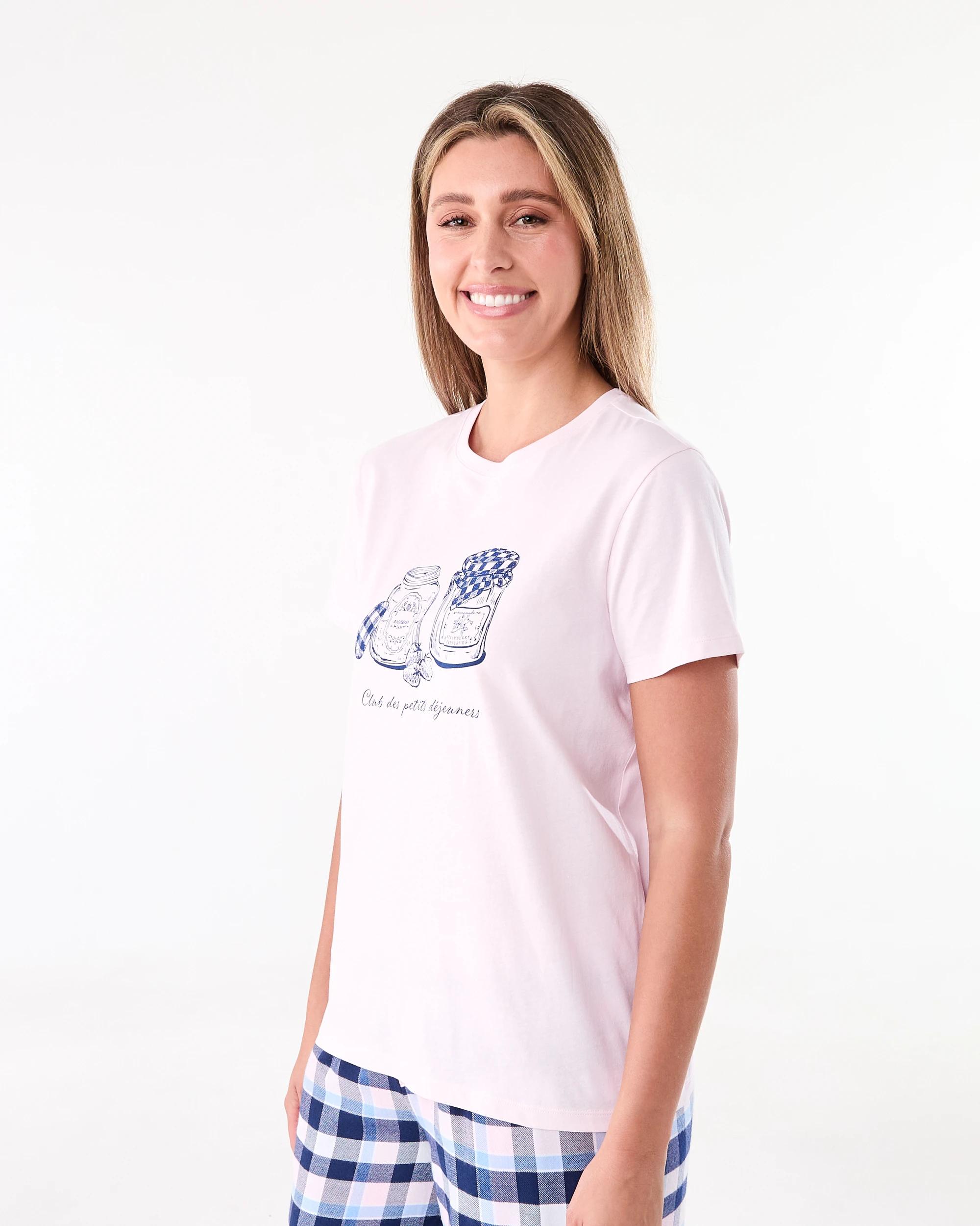 2 Cotton Print Knit T-shirt Jam Jar, 2 of 6