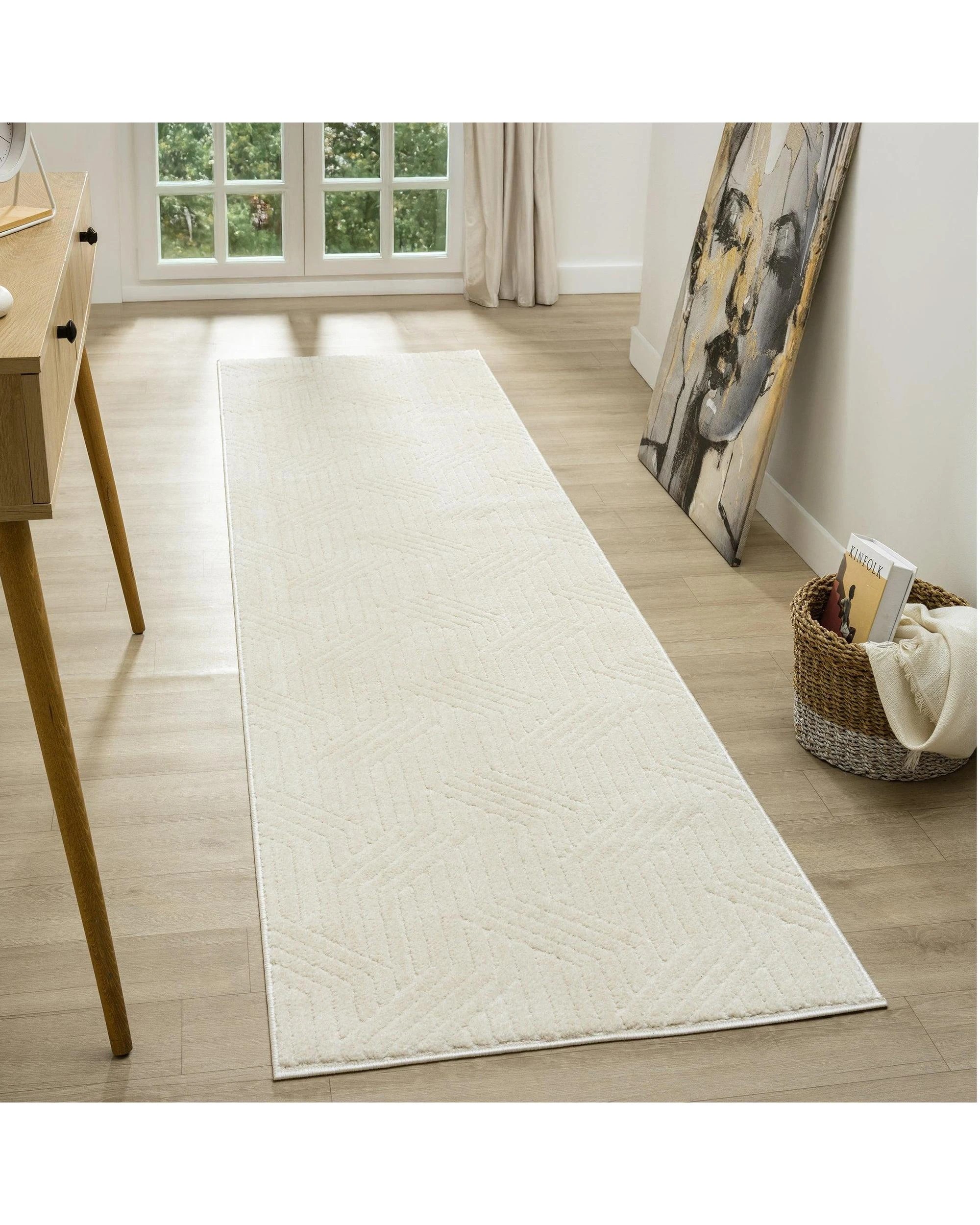 2 La Grace Home Admire Premium Runner - 80x300cm - Stone, 2 of 10