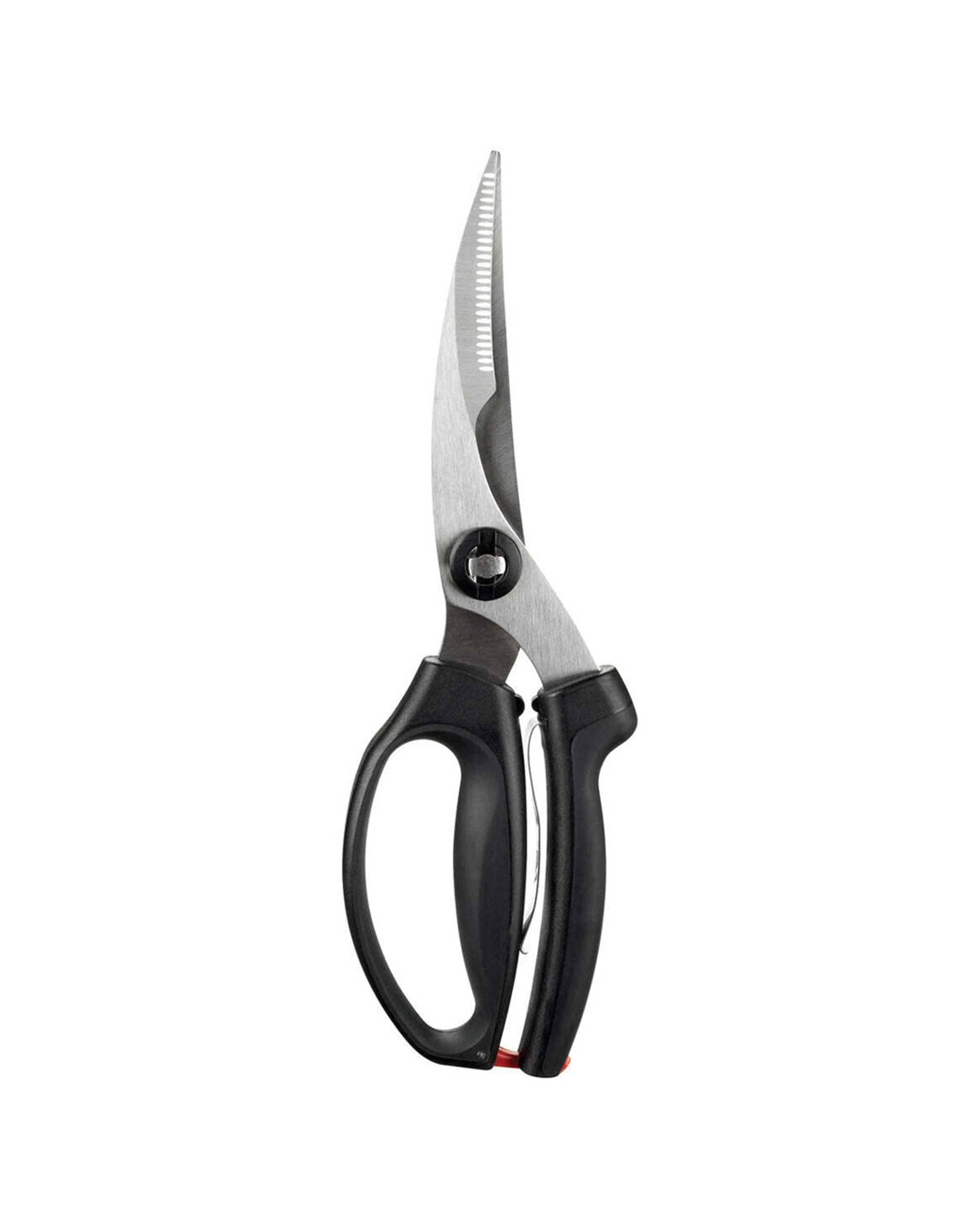 1 Oxo Good Grips Stainless Steel Poultry Shears Spring Loaded Handles Blade - Black, 1 of 1