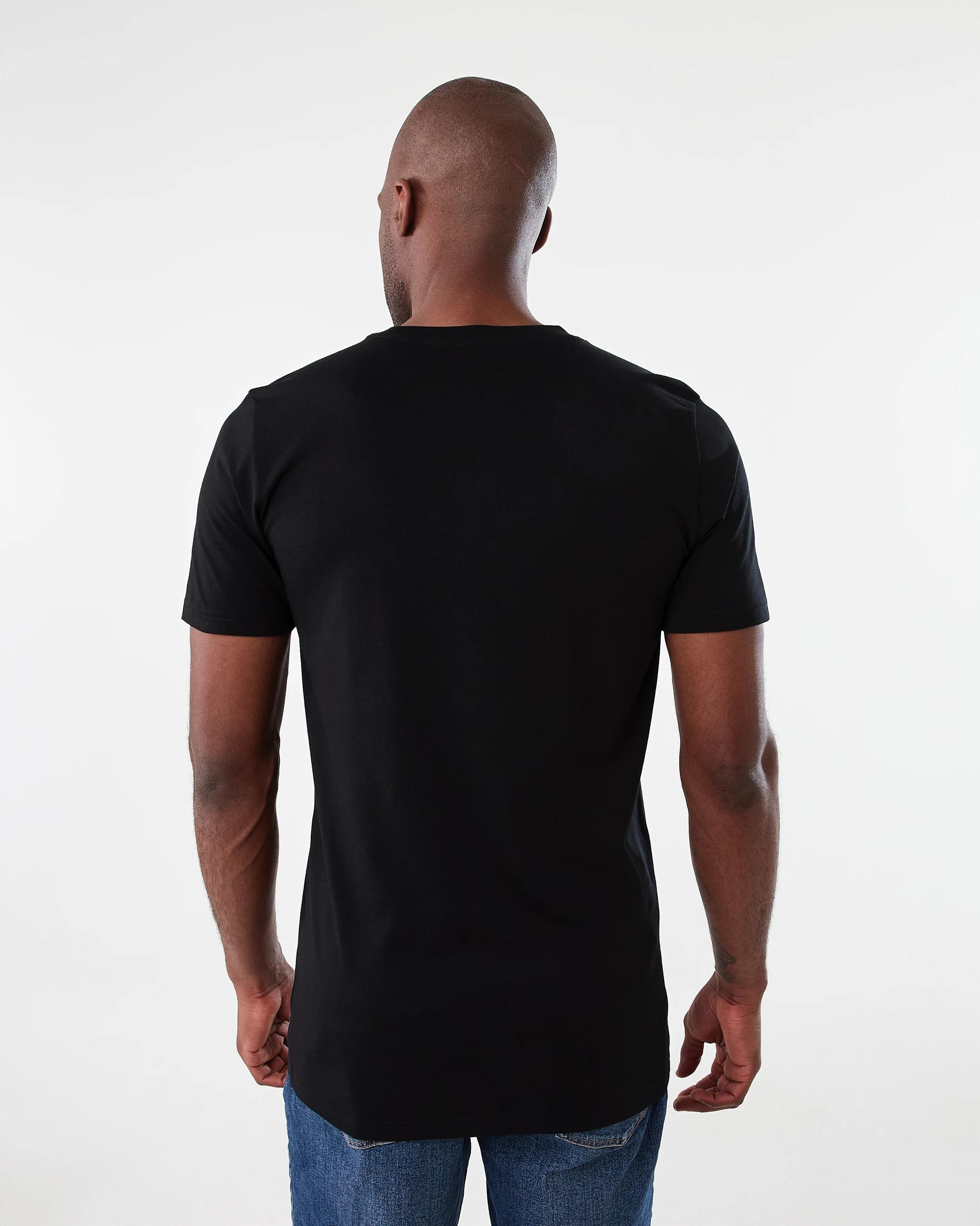 3 Ecko License Longline T-shirt Black, 3 of 7