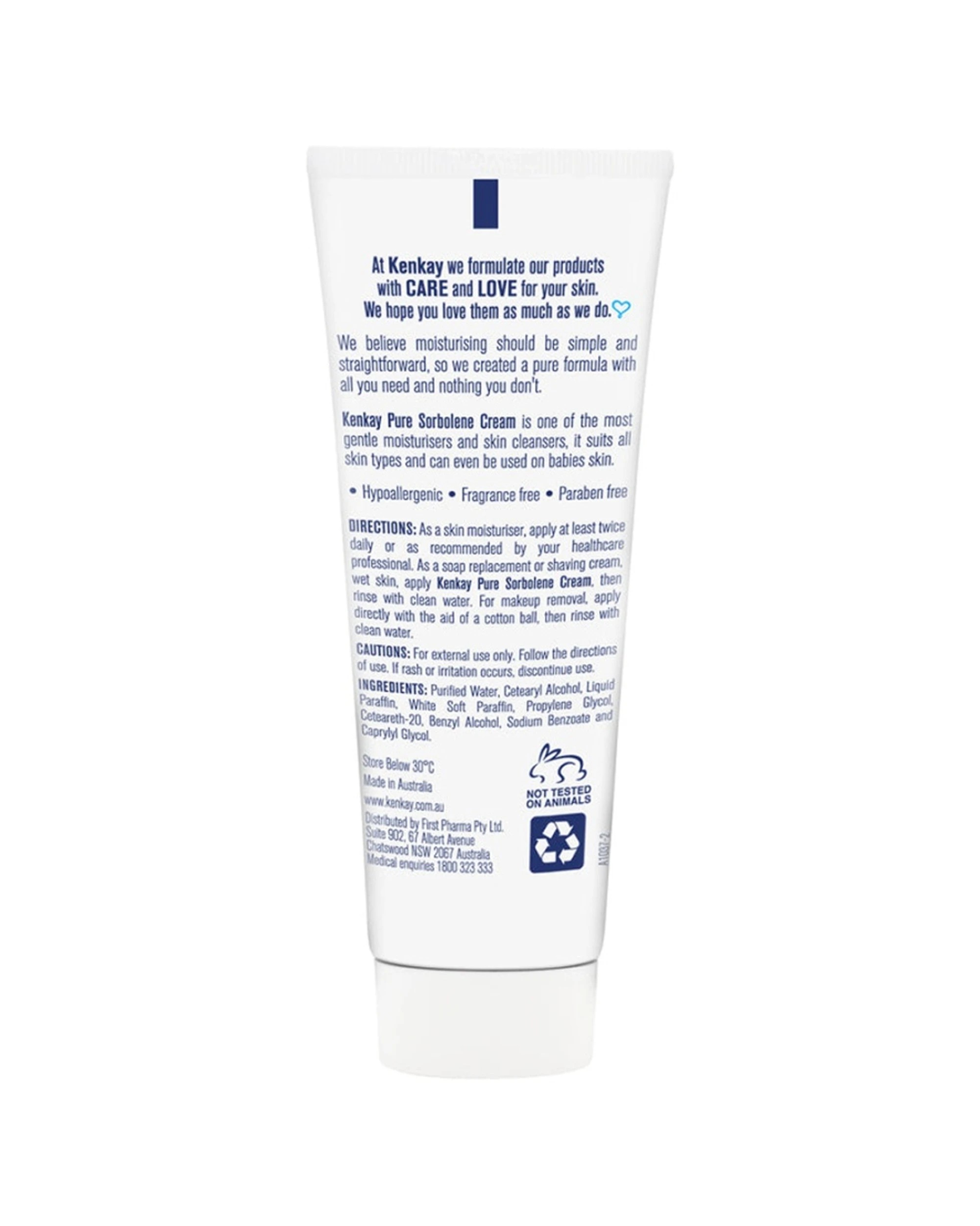 2 Kenkay Sorbolene Pure Cream 100ml - White, 2 of 2