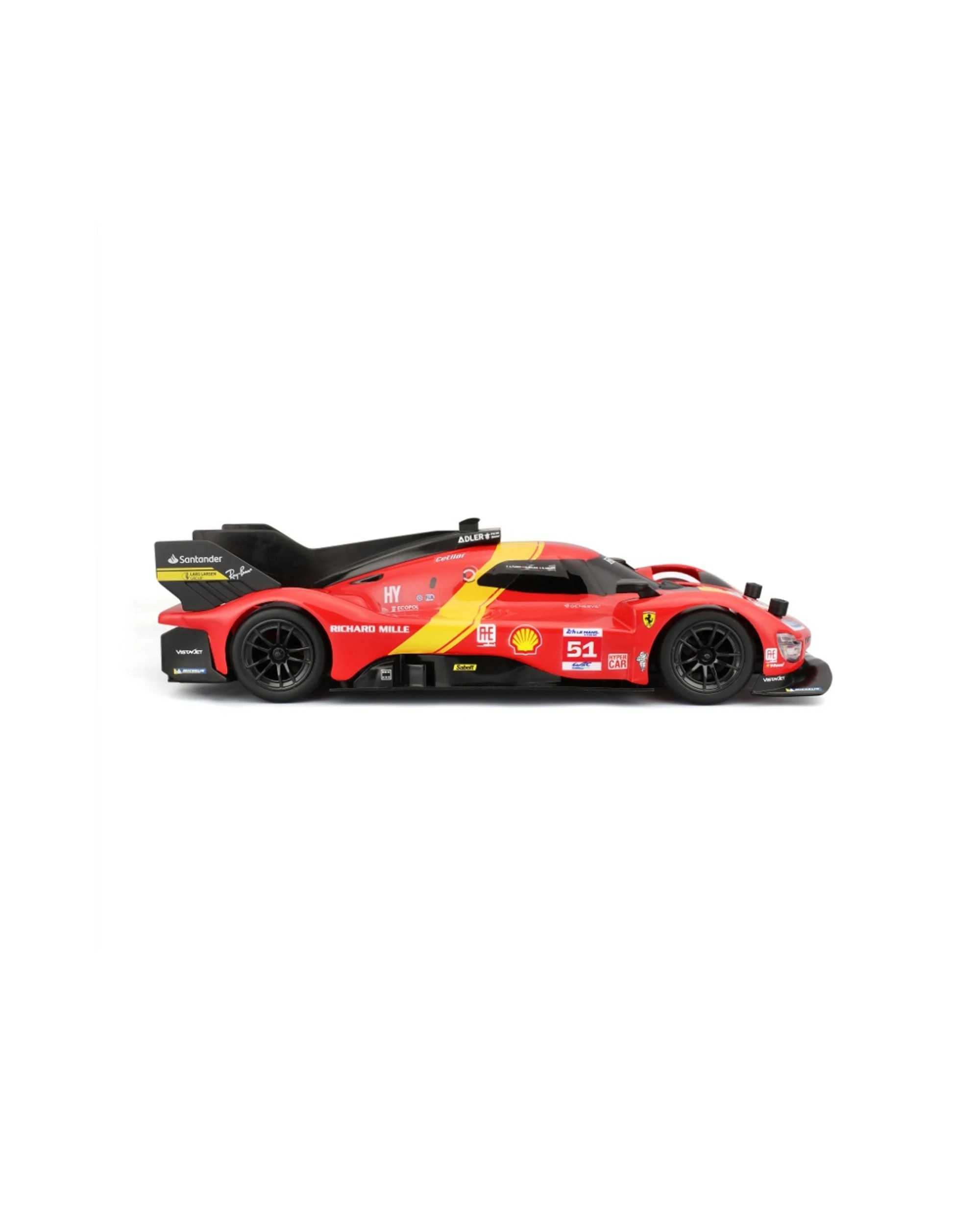 7 Maisto 2023 Ferrari 499P Le Mans Winning Car Model Replica Toy - Red, 7 of 7