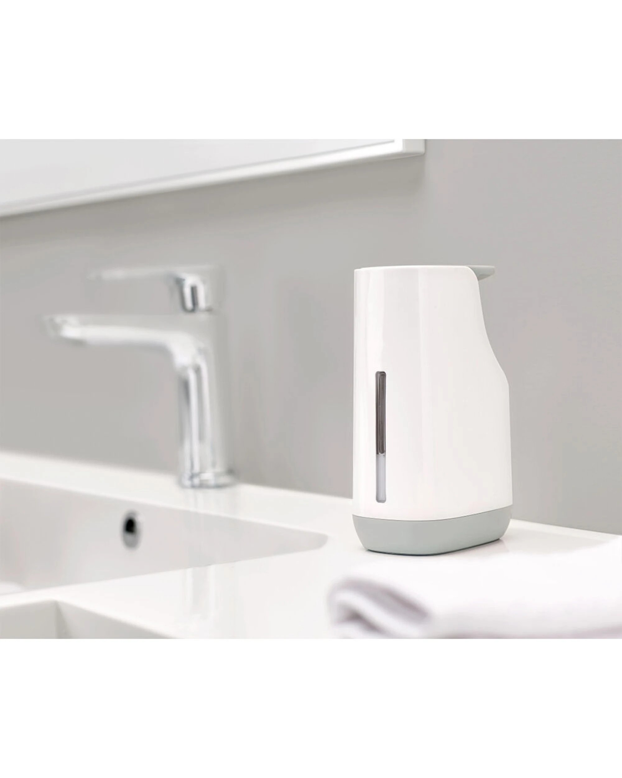 7 Joseph Joseph Soap Dispenser Slimline Refillable Non-Drip Pump 350ml 2PK - Grey, 7 of 7