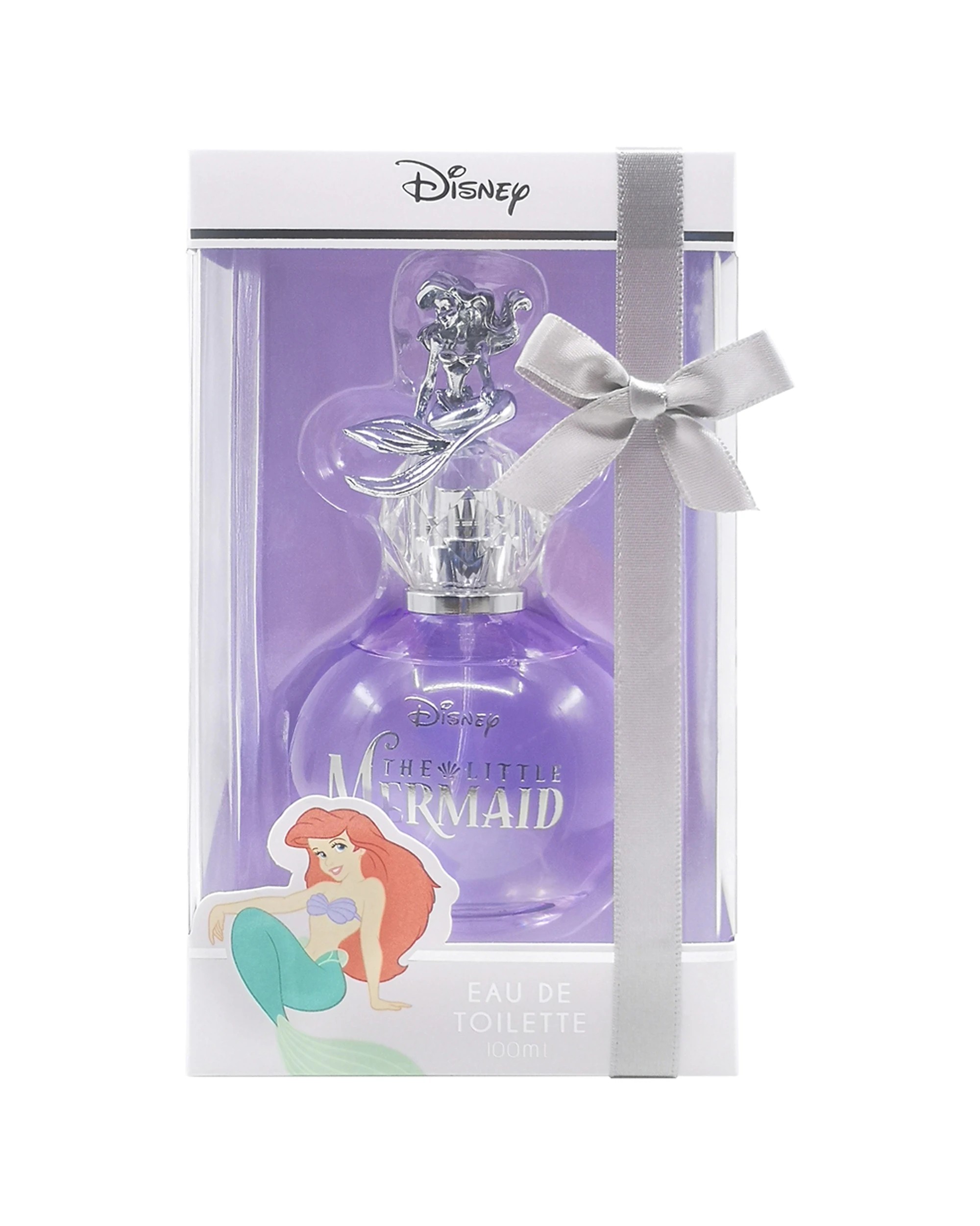 2 Disney Ariel Statuette Kids Children Perfume Eau De Toilette 100ml - Black, 2 of 2